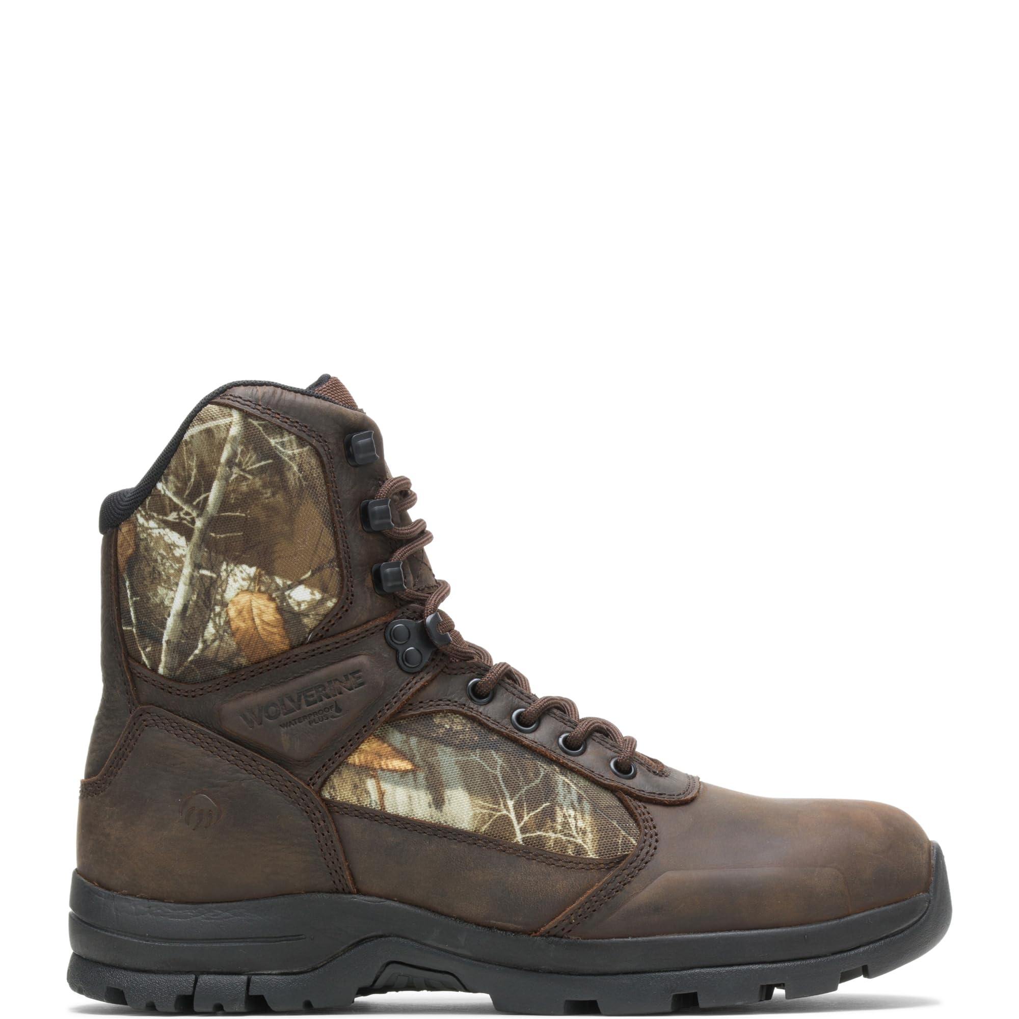 Wolverine Men's Manistee Waterproof Steel Toe Work Boots - Durable Construction Boots for Heavy Duty Jobs & Outdoor Work