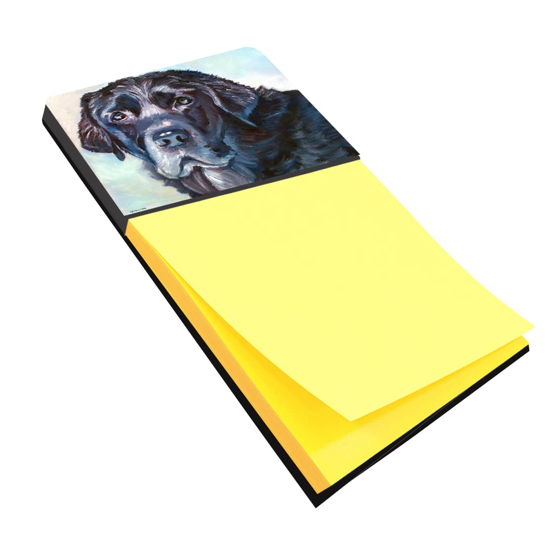 Caroline's Treasures Multicolor Desk Artwork Notepad Holder (7419SN) - Perfect for Office, Home & School Organization