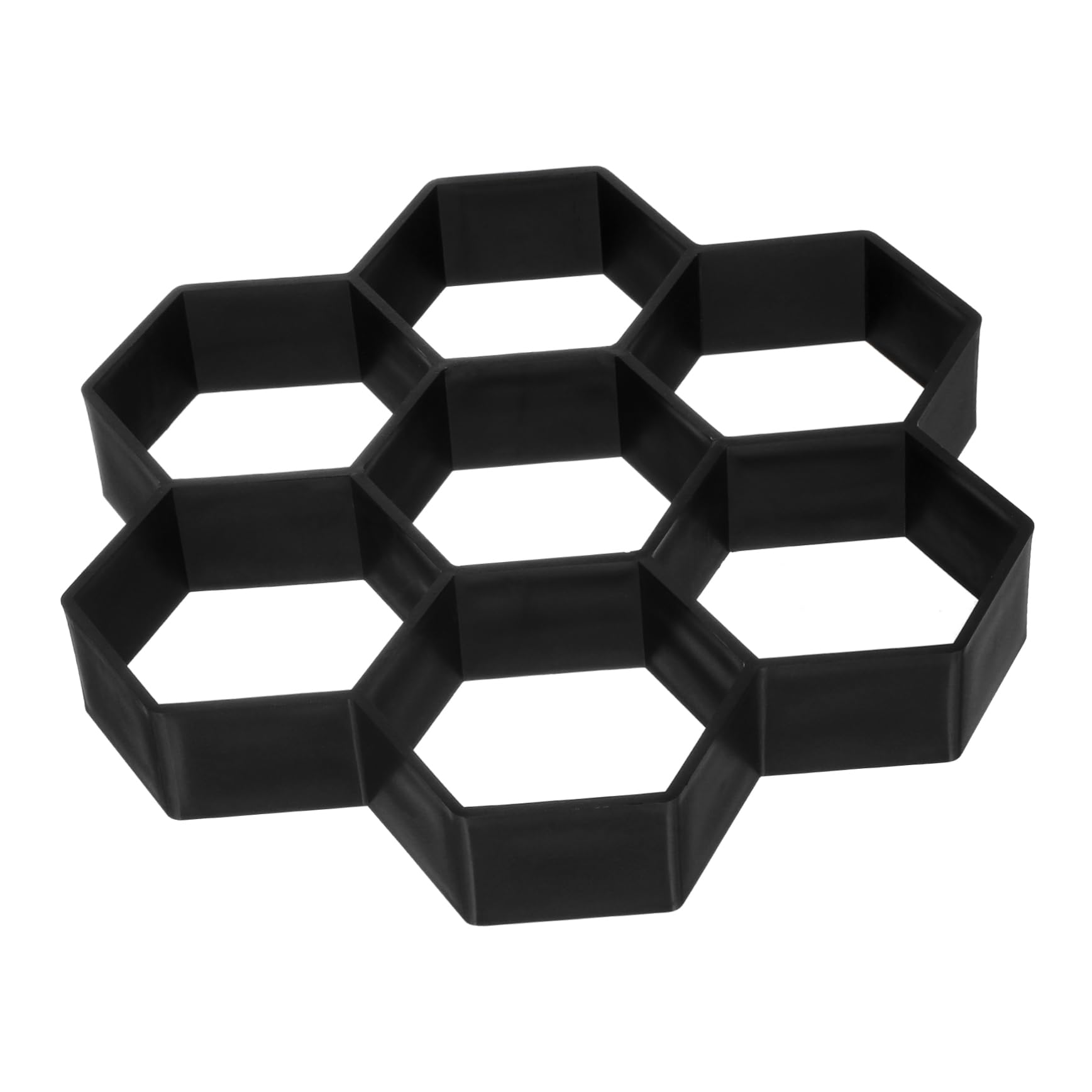 Hexagonal Concrete Brick Mold - DIY Cement Floor Tile Molds for Garden, Driveway & Walkway | Durable Walk Maker for Outdoor Patio, Pathway & Landscaping Projects