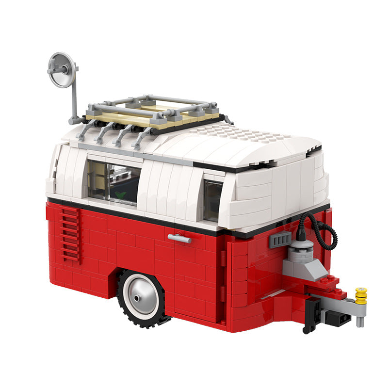 1332pcs VW T1 Camper Van Building Blocks Set - Creative DIY Model Kit for Adults & Kids - Perfect for Home Decor, Gift, and Collectors (Camping & Travel Enthusiasts)