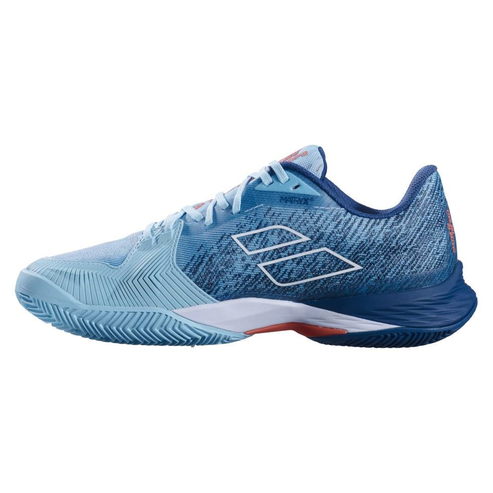 Babolat Jet Mach 3 Men's Tennis Shoes for Clay Court - Lightweight & Durable Blue Performance Shoes | Perfect for Competitive Matches & Training Sessions
