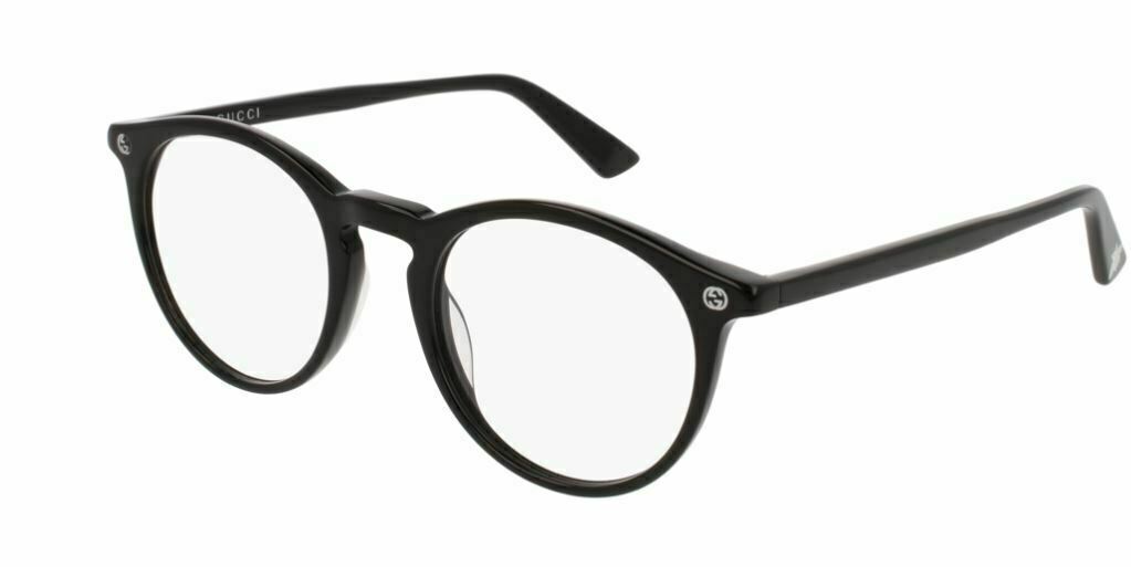 Gucci GG 0121 O 001 Black Eyeglasses for Men & Women - Luxury Designer Sunglasses with UV Protection - Perfect for Fashion, Travel & Everyday Wear
