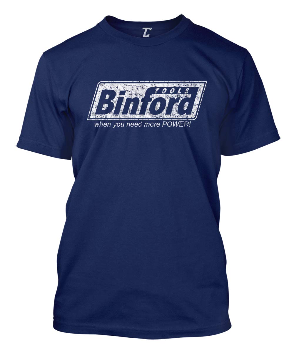 Binford Tools - Durable Repairman & Handyman Men's T-Shirt for DIY Projects & Home Improvement | Comfortable Workwear for Contractors & Mechanics