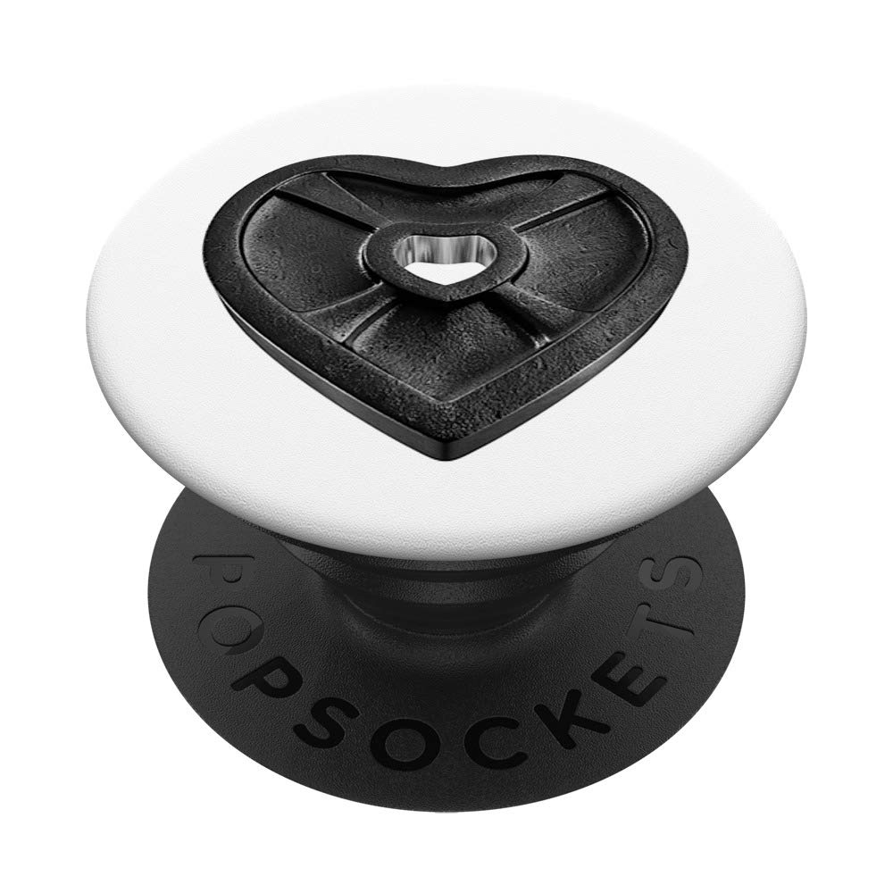 Premium Iron Weight Plate Heart - 5LB, 10LB, 15LB for Home Gym & Strength Training | Durable Fitness Equipment for Men & Women | Perfect for CrossFit, Bodybuilding & Workout Routines
