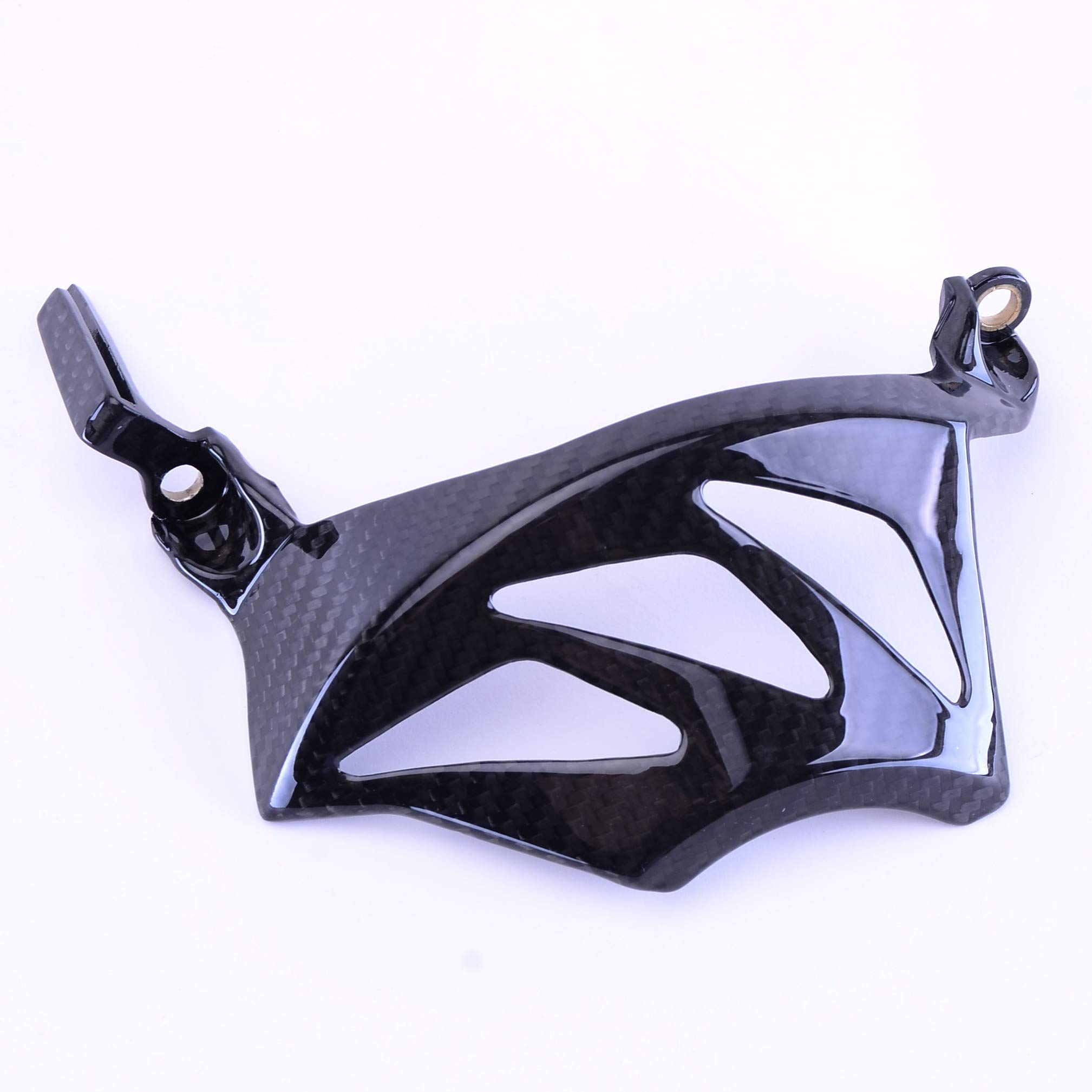 Bestem CBYA-FZ9-CLC-MT Full Carbon Fiber Clutch Cover - Twill Weave Design for Yamaha FZ-09/MT-09 Motorcycles | Lightweight & Durable Upgrade for Racing & Street Performance