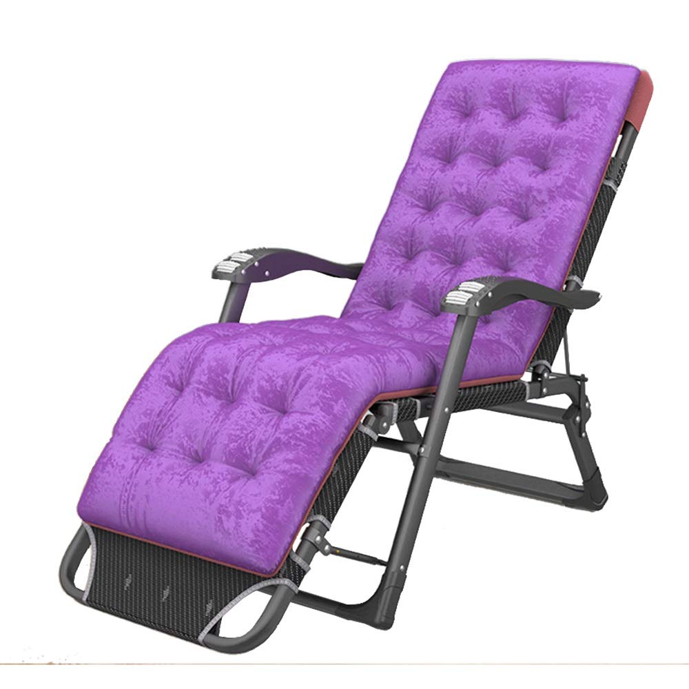 **Foldable Patio Lounge Chair - Portable Reclining Beach Chair with Removable Cotton Pad for Adults, Outdoor Nap, Backyard Relaxation & Lunch Break | Perfect for Beach, Poolside, Camping & Backyard Lounging**