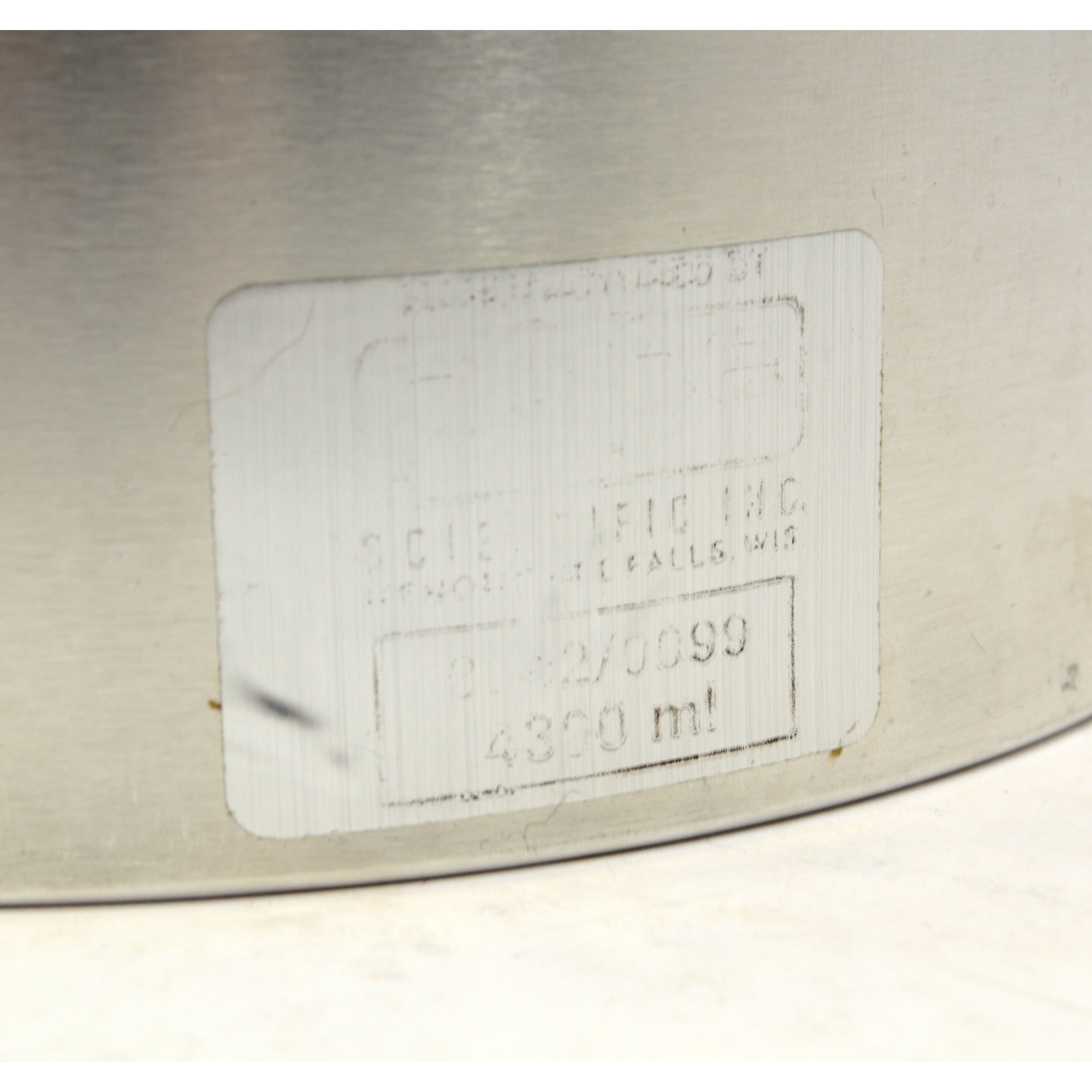POPE SCIENTIFIC 4300ml Dewar Flask No. 8642/0099 - Aluminum Vacuum Insulated Container with Storage Box | Laboratory Equipment for Liquid Nitrogen Storage & Scientific Experiments