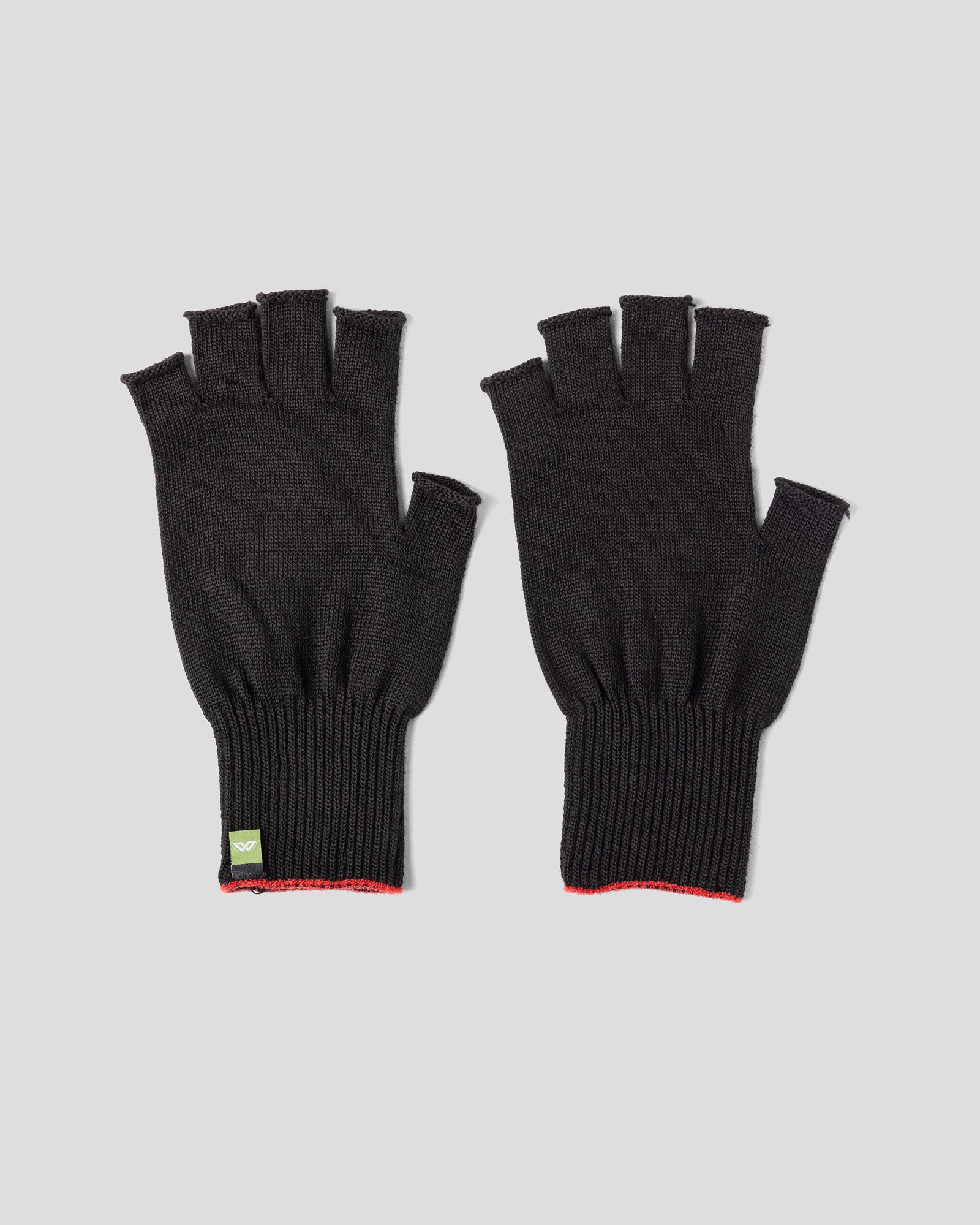 Polypropylene Fingerless Gloves for Men & Women - Breathable Black Workout & Cycling Gloves - Perfect for Gym, Running, and Outdoor Activities