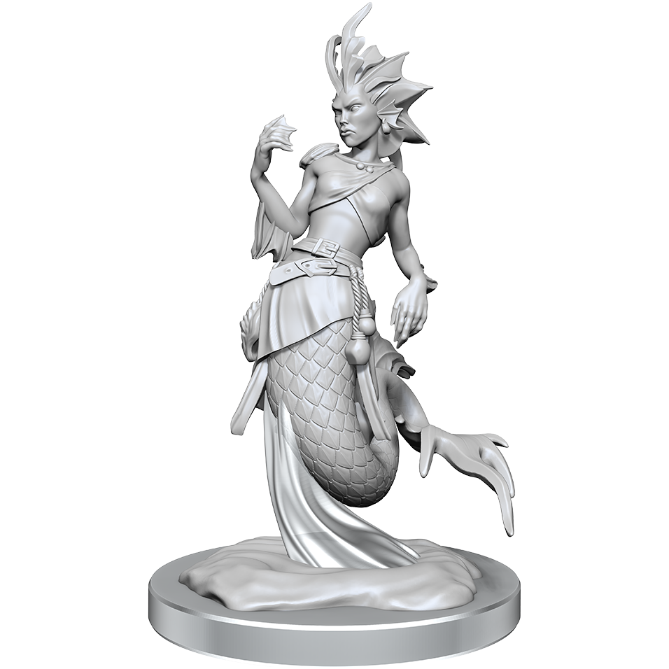 D&D Miniatures - Nolzurs Marvelous Miniatures Merfolk Figures for Dungeons & Dragons RPG Game | Fantasy Tabletop Gaming & Collectibles