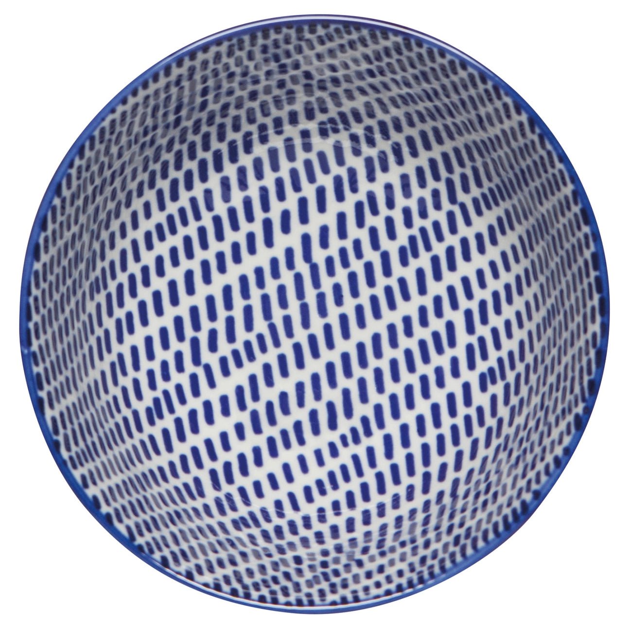4-Piece Orange and Blue Blossom Stamped Ceramic Bowl Set - Handcrafted Decorative Serving Bowls for Salads, Fruits, Snacks - Perfect for Home Dining, Party Serving, and Kitchen Decor