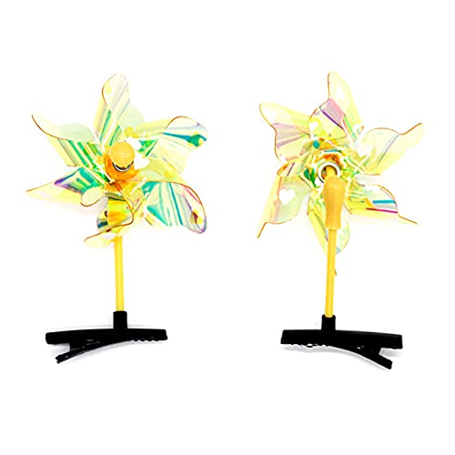 Lnrueg Handmade Fashion Modern Kids Hair Clips - 10PCS Cute Alligator & Duckbill Barrettes for Toddlers (Thick/Thin/Curly Hair) - Perfect for School, Parties & Daily Styling