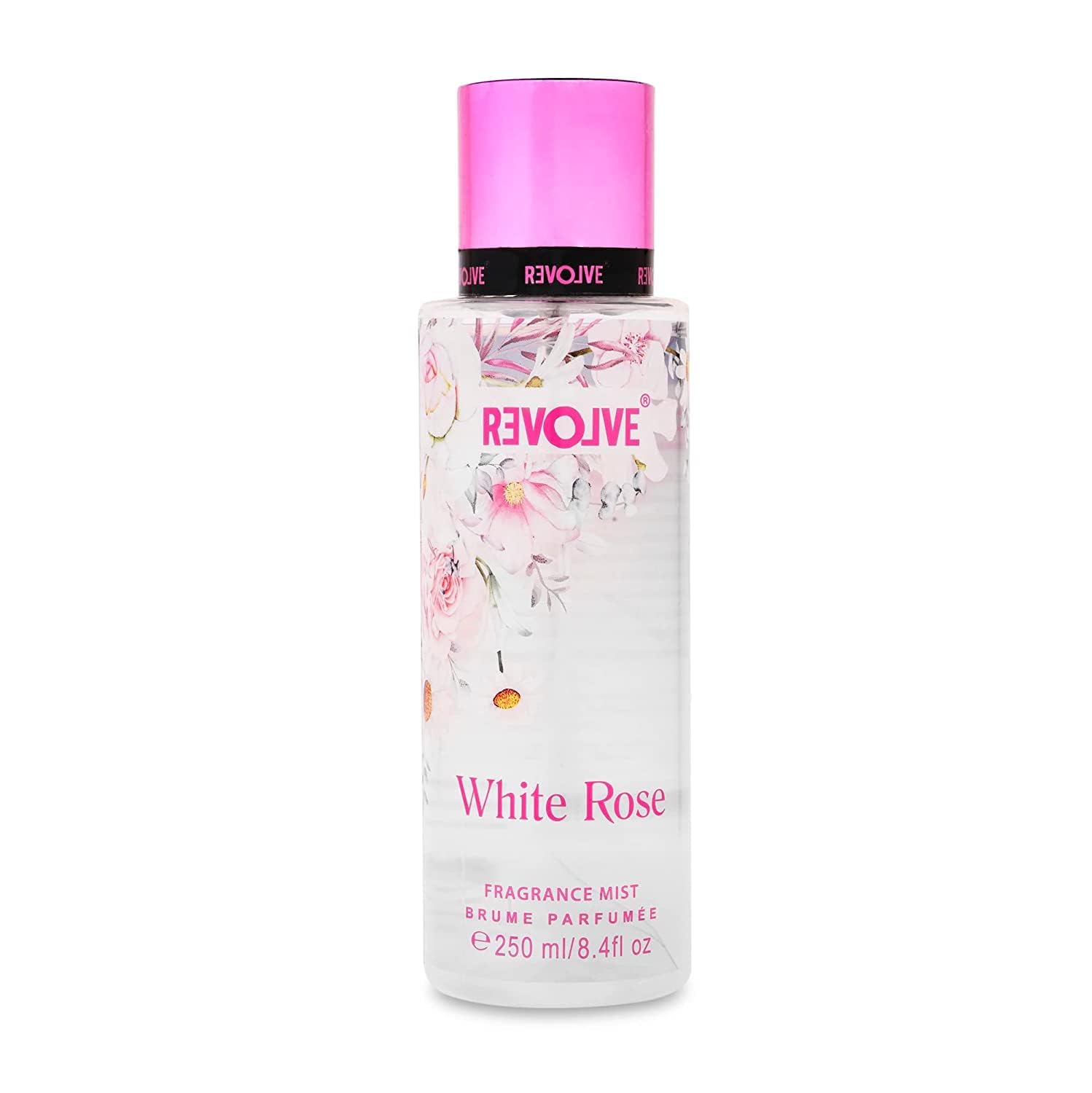 White Rose Long Lasting Body Mist 250ml - Floral Perfume Spray for Women, All-Day Fresh Fragrance, Perfect for Daily Use & Special Occasions
