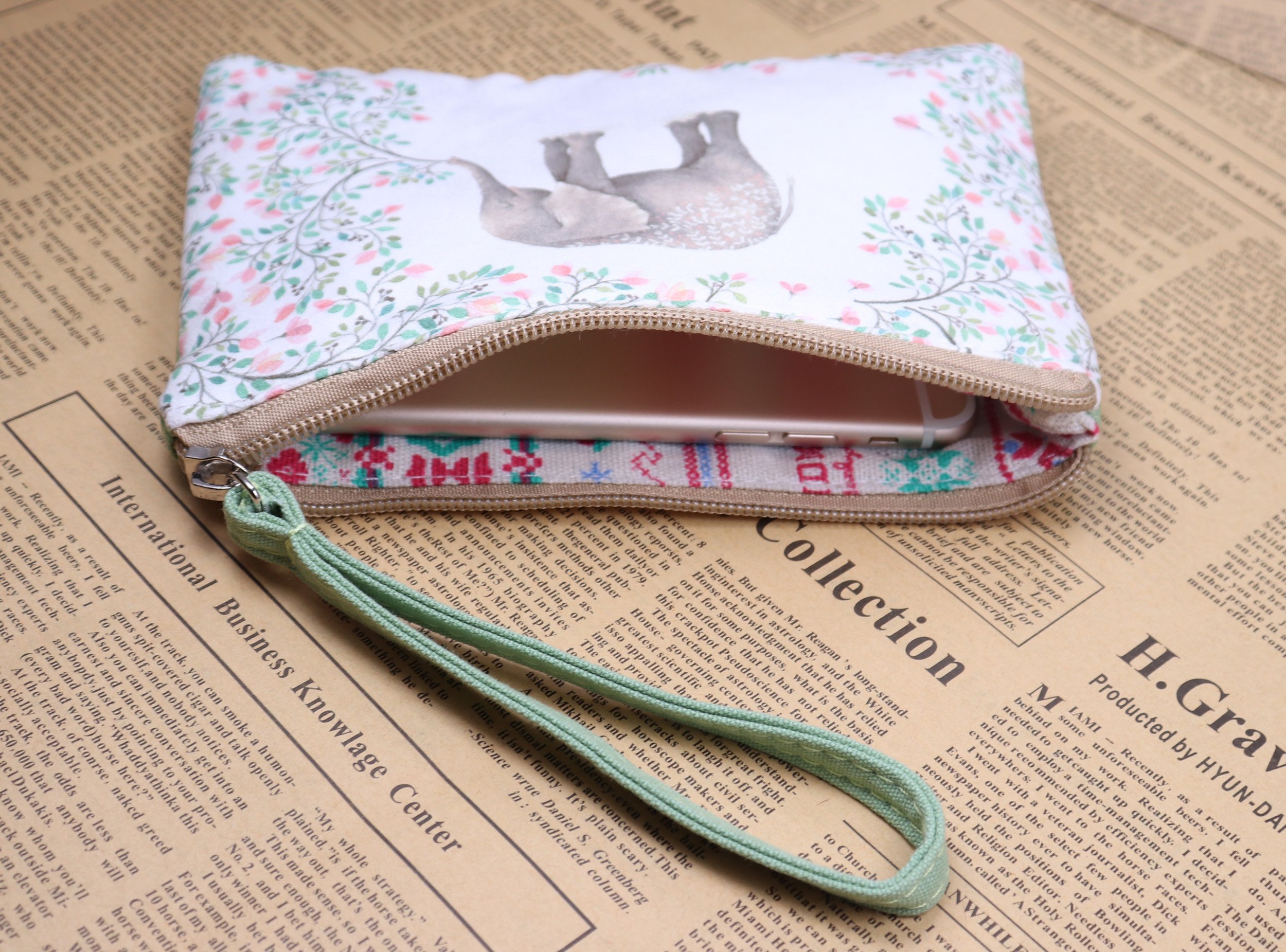 Elephant Coin Purse & Bracelet Set - Unique Elephant Gifts for Women, Thanksgiving & Christmas Presents - Perfect for Holidays, Birthdays, and Special Occasions
