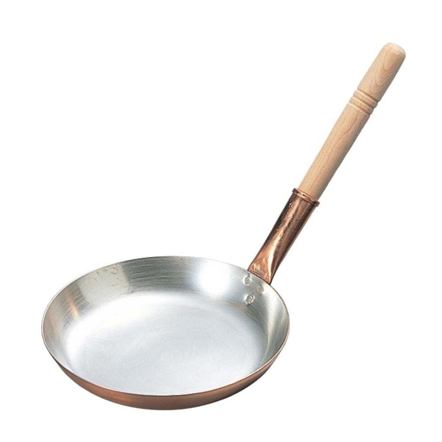 Marushin Copper Oyokodon Pan - 17cm Japanese Donburi Rice Bowl for Oyako Nabe (Chicken & Egg Hot Pot) - Perfect for Home Cooking & Traditional Japanese Meals