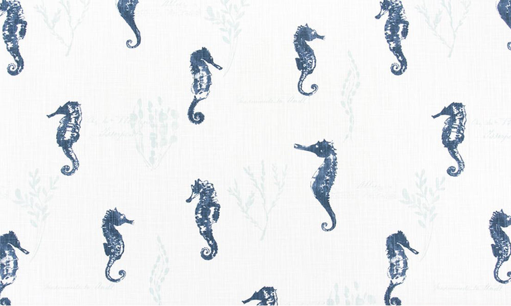 Ocean's Alive Glory Valance - Premium Quality Window Valance for Home Decor, Elegant Curtain Valance for Living Room & Bedroom (White, 50x14 Inches) - Perfect for Coastal, Nautical & Beach House Style Decorations