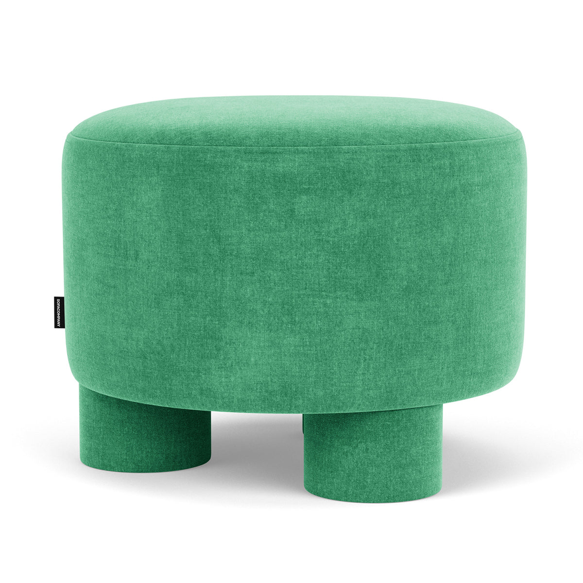 Faith Fabric Ottoman - Stylish and Versatile Storage Footstool for Living Room, Bedroom, or Nursery - Perfect for Extra Seating, Footrest, and Home Decor