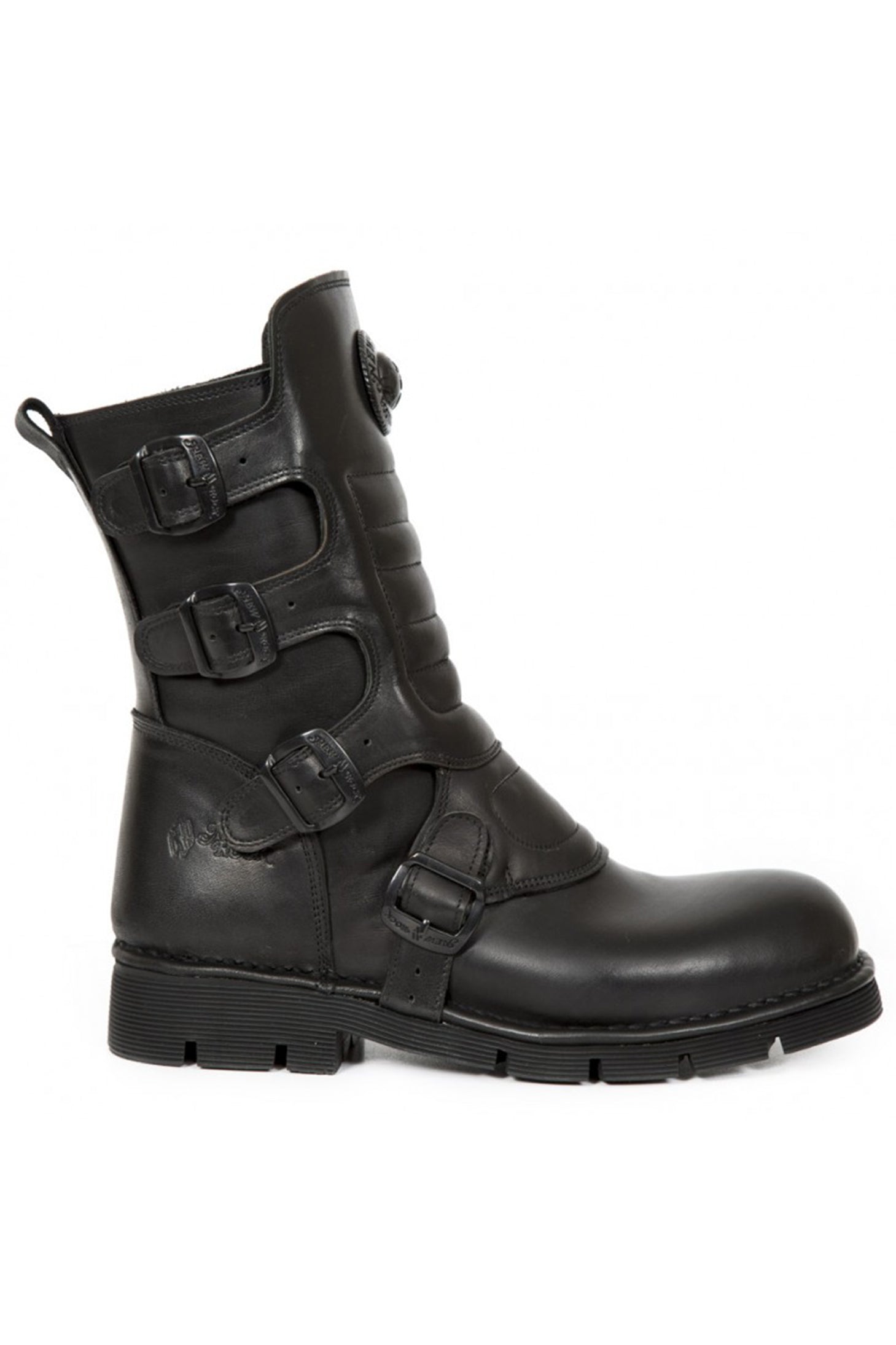New Rock Boots 373X S6 - Comfortable Men's Gothic Punk Boots for Walking, Concerts & Alternative Fashion