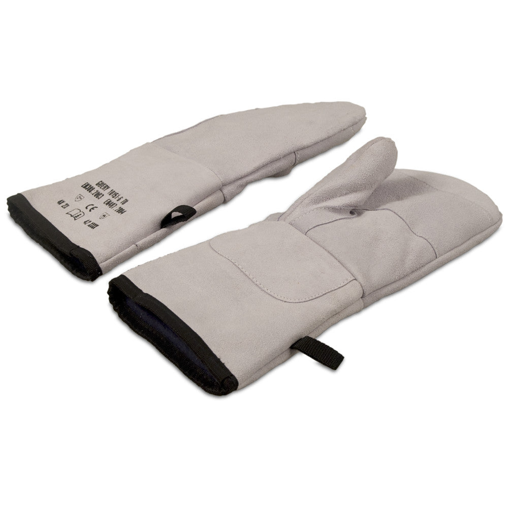 Heat Resistant Suede Oven Mitts Set of 2 - Premium Kitchen Gloves for Baking, Grilling & Cooking - Perfect for Hot Pans, Baking Sheets & BBQ