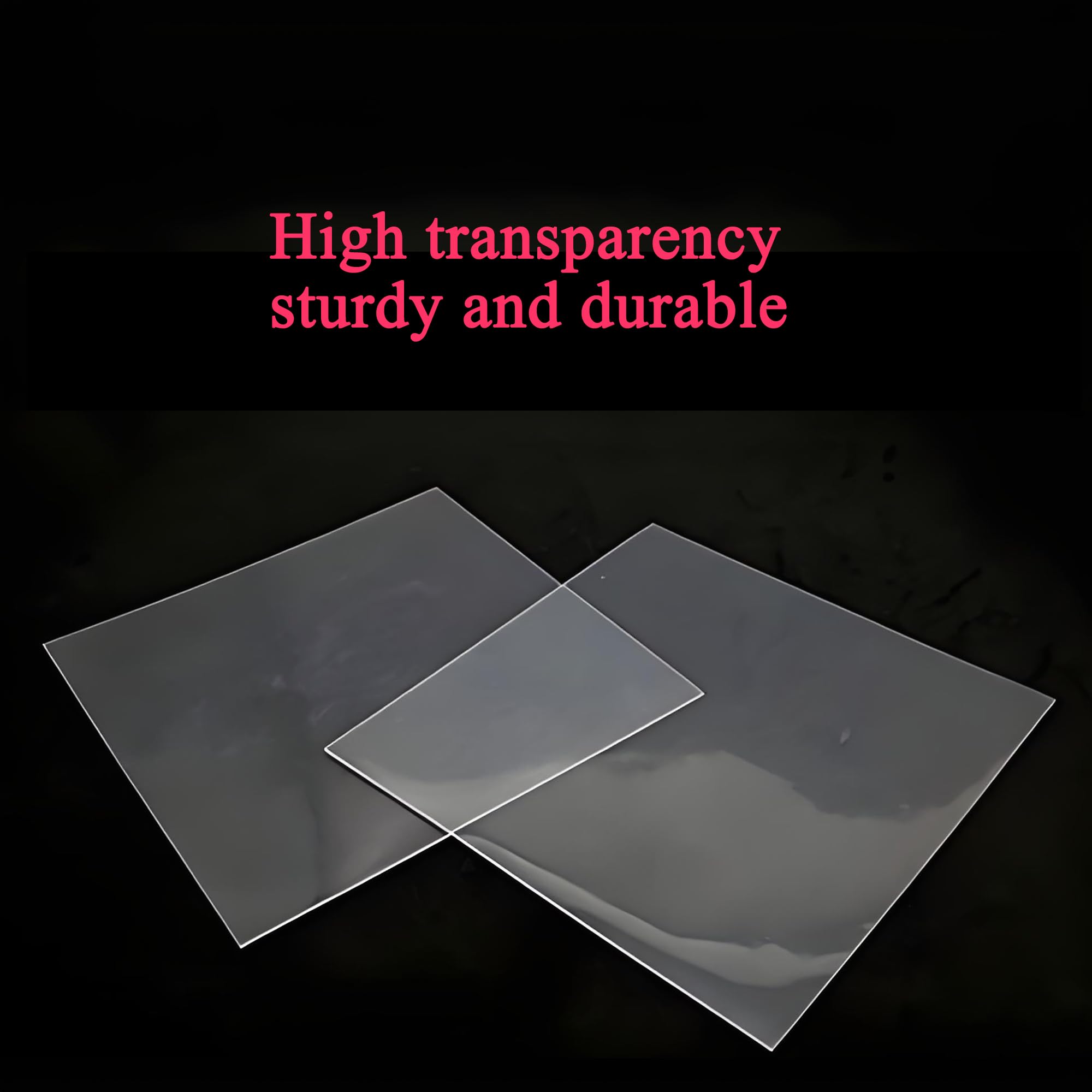 Dental Vacuum Forming Splint Sheets - 20Pcs Thermoforming Material for Orthodontics (5''x5'', 1.0MM Hard) - Bubble-Free Dental Lab Supplies for Crowns, Night Guards & Retainers