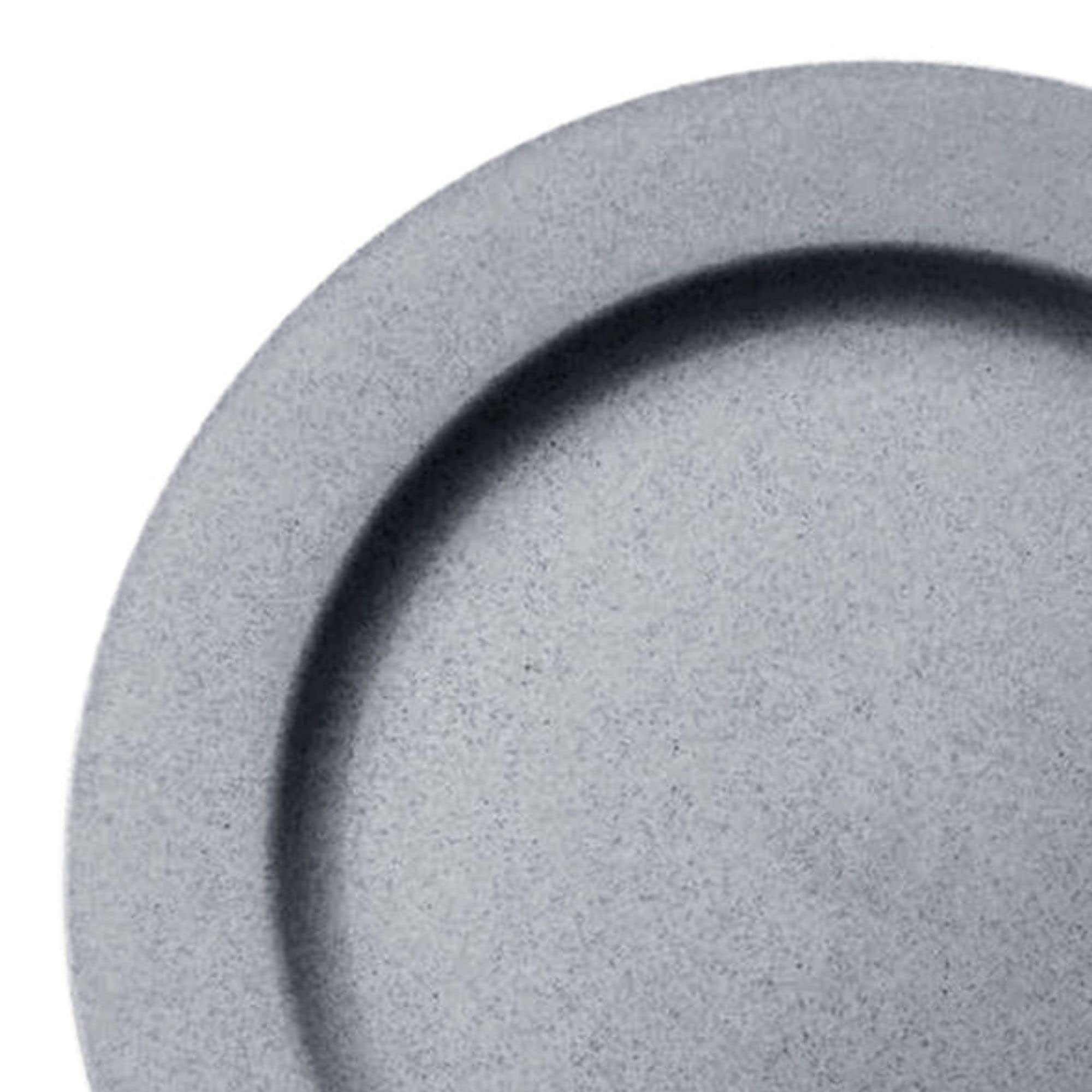 Smarty Had A Party - 120-Piece Disposable Plastic Dinnerware Set (Steel Gray) - Perfect for Large Gatherings, BBQs, Weddings & Outdoor Events