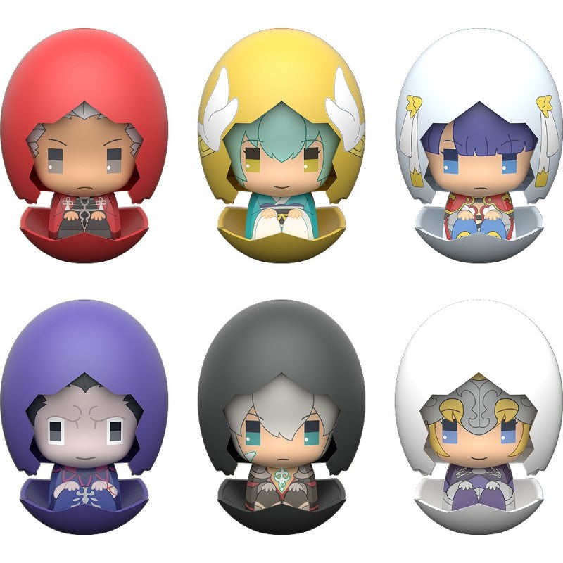 Fate Grand Order Piyokuru 02 Anime Trading Figures - Complete Box Set of 6 Collectible Character Figures - Perfect for Display, Gifts, and Anime Merch Collectors