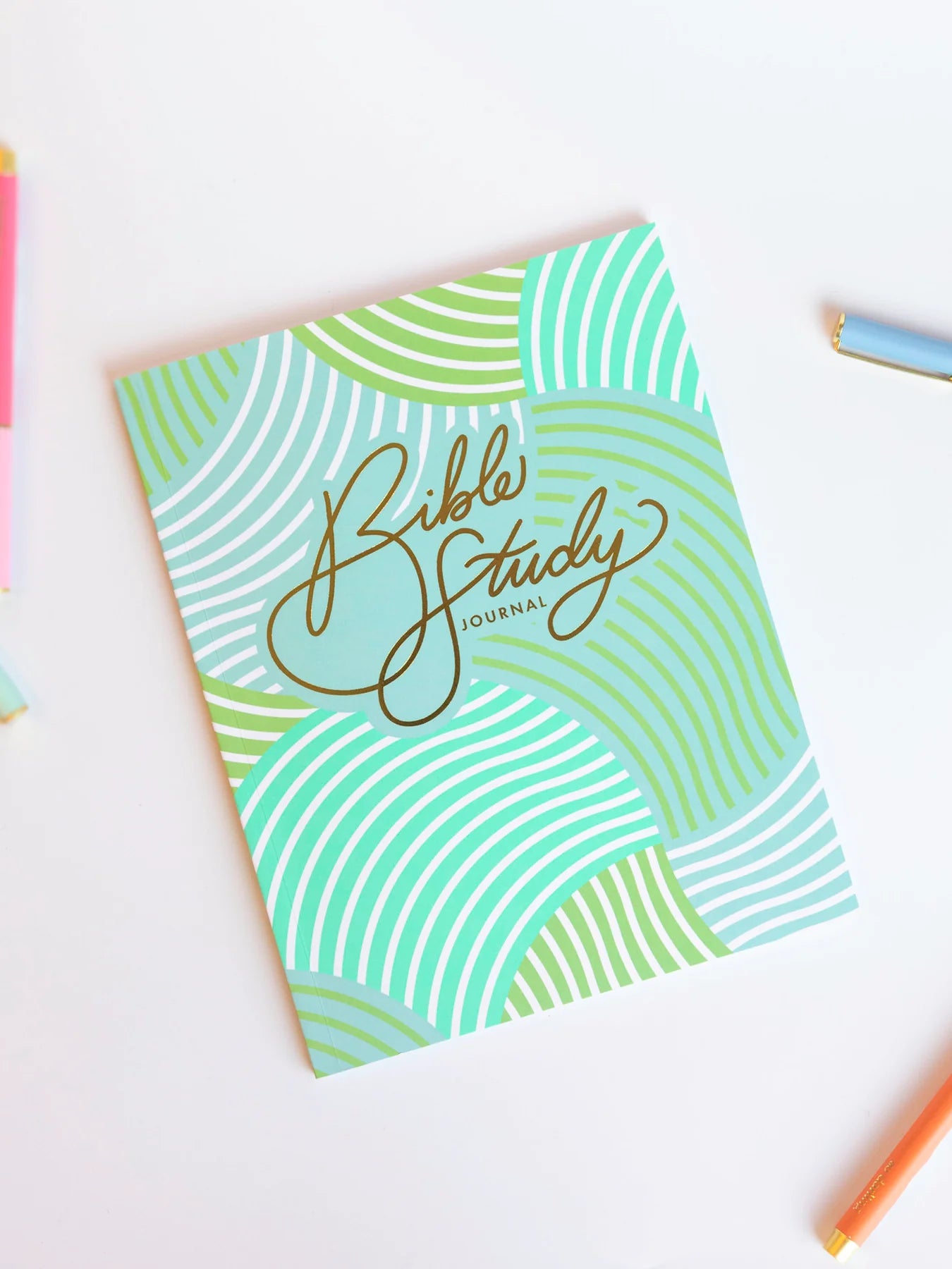 Go With The Flow Bible Study Journal - Christian Devotional Notebook for Women & Men - Perfect for Bible Study Groups, Personal Reflection & Spiritual Growth