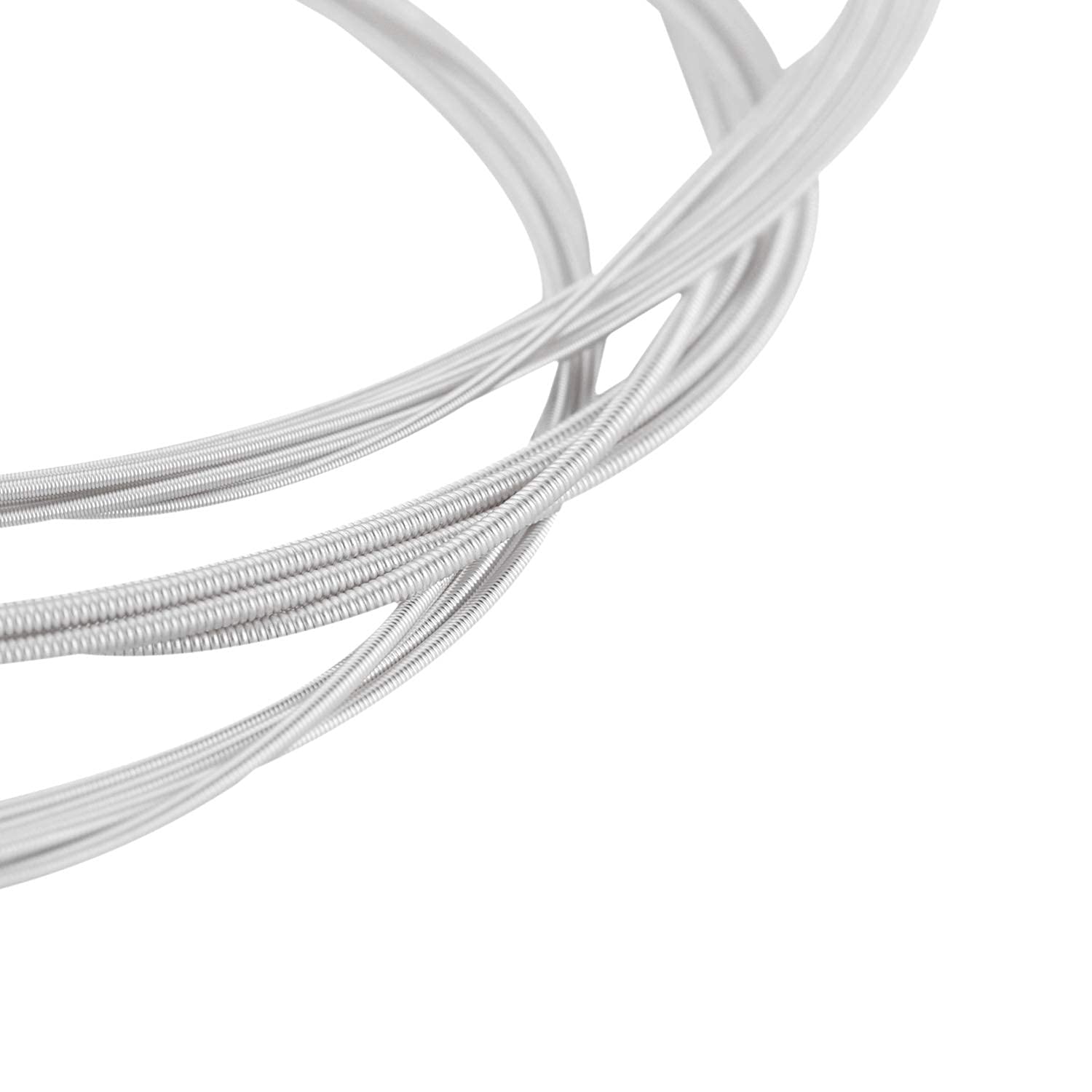 Alice 3-Pack Nylon Classical Guitar Strings Set - 6 Silver Plated Copper Alloy Wound Strings with Nylon Core - Hard Tension (0285-044) for Professional & Beginner Guitarists - Perfect for Classical, Flamenco & Acoustic Performances