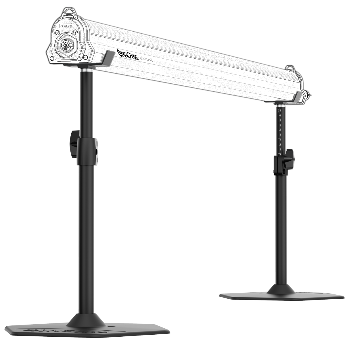 Growpros Solutions Under Canopy Light Stands for Models 1-4 - Durable Indoor Grow Light Support for Hydroponics & Greenhouse Plants | Perfect for Home Gardening & Commercial Farming