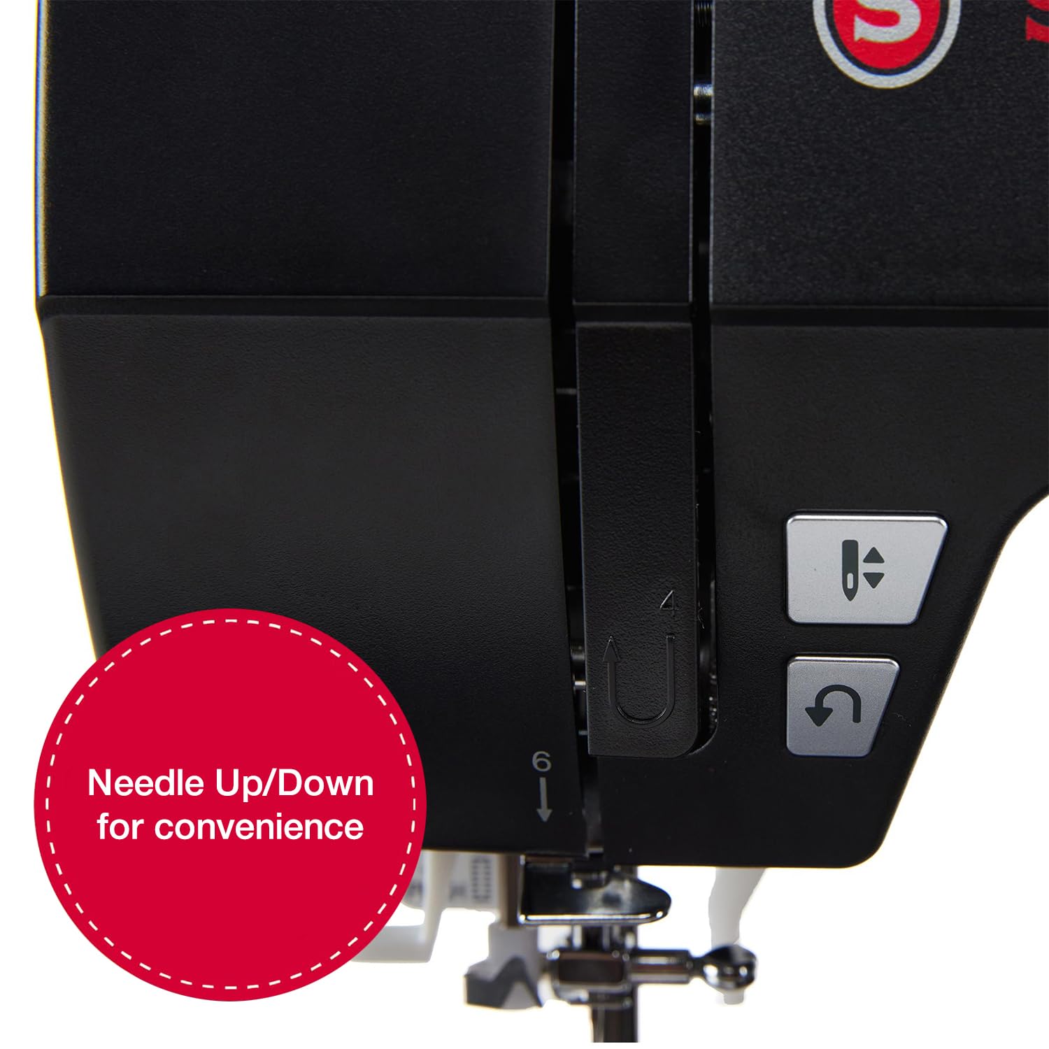 SINGER Heavy Duty 6600C Professional Sewing Machine with 215 Stitch Patterns | High-Speed Motor, Metal Frame & LCD Display | Perfect for Quilting, Dressmaking & Home Decor Projects | Includes Accessory Kit & 1-Step Buttonhole Function