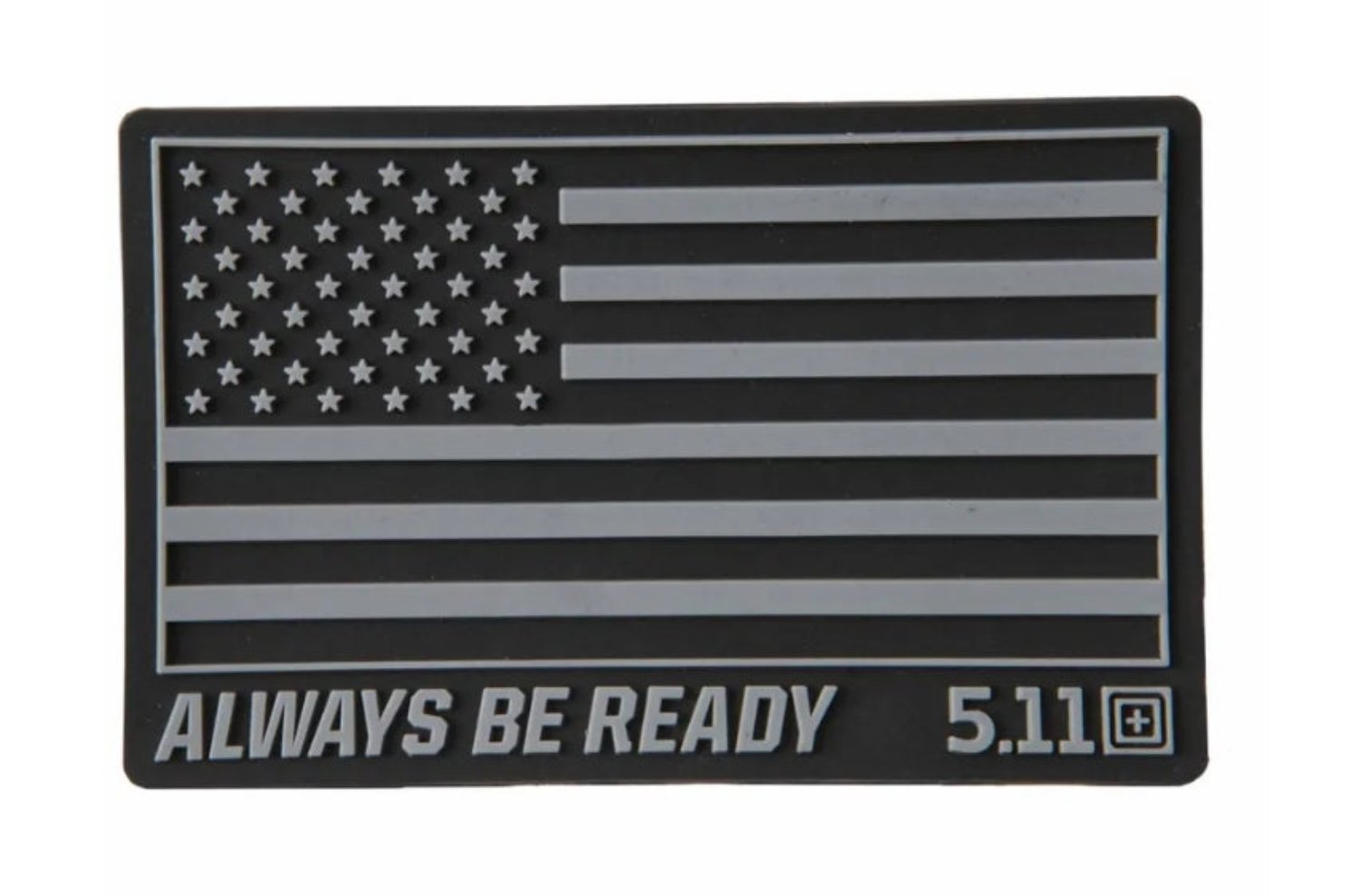 5.11 Tactical USA Always Be Ready Patch - Military Morale Patch for Tactical Gear, Backpacks & Uniforms - Perfect for Outdoor Adventures, Airsoft & Military Enthusiasts