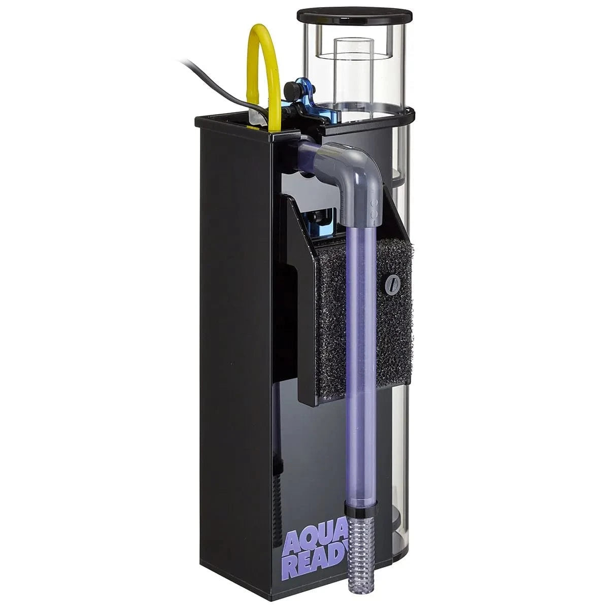AquaReady Bullet 2 Hang On Back Protein Skimmer for Saltwater Aquariums - Efficient Foam Fractionation for Reef Tanks & Marine Fish Tanks
