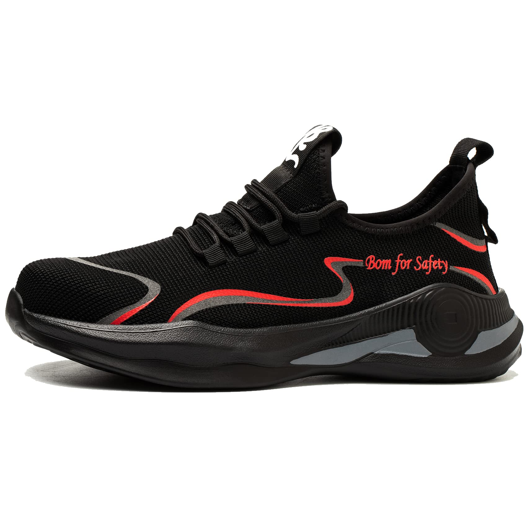 **Kezhiho Men's Steel Toe Work Shoes - Lightweight, Slip-Resistant & Puncture-Proof Safety Sneakers for Construction & Industrial Use | Breathable & Durable for All-Day Comfort**    *(Perfect for Construction Workers, Warehouse Labor, and Heavy-Duty Industrial Jobs)*