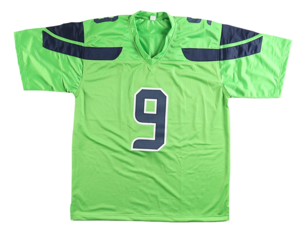 Kenneth Walker III Seattle Seahawks Signed Green Football Jersey - Authentic NFL Collectible for Fans & Memorabilia Enthusiasts - Perfect for Display, Gifting, and Game Day