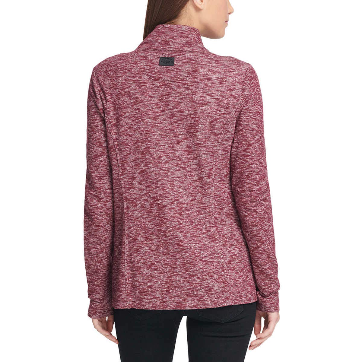 GH Bass Women's Knit Zip-Up Cardigan Sweater - Cozy & Stylish for Fall & Winter Layering