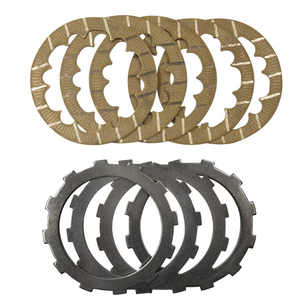 AHL 9-Piece Motorcycle Clutch Friction Plates Kit - Compatible with 50 SX/SX MINI/SXS 2013-2015 Models - Perfect for Off-Road Racing & Dirt Bike Maintenance