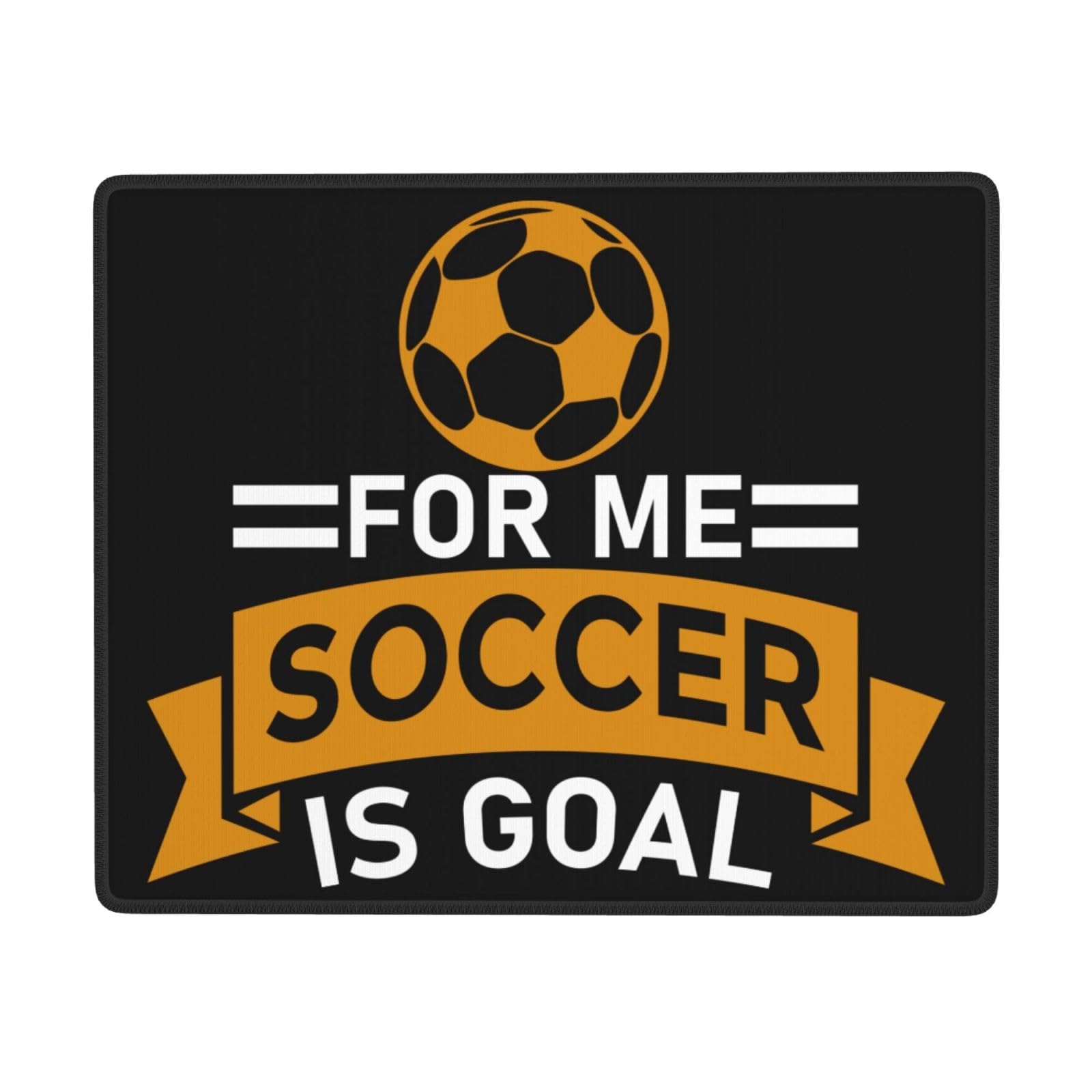 SIYTUAU Soccer Goal Design Mouse Pad - Waterproof, Non-Slip Rubber Gaming Mousepad (7x9 inches) for Office, Laptop & PC - Perfect for Soccer Fans & Gamers