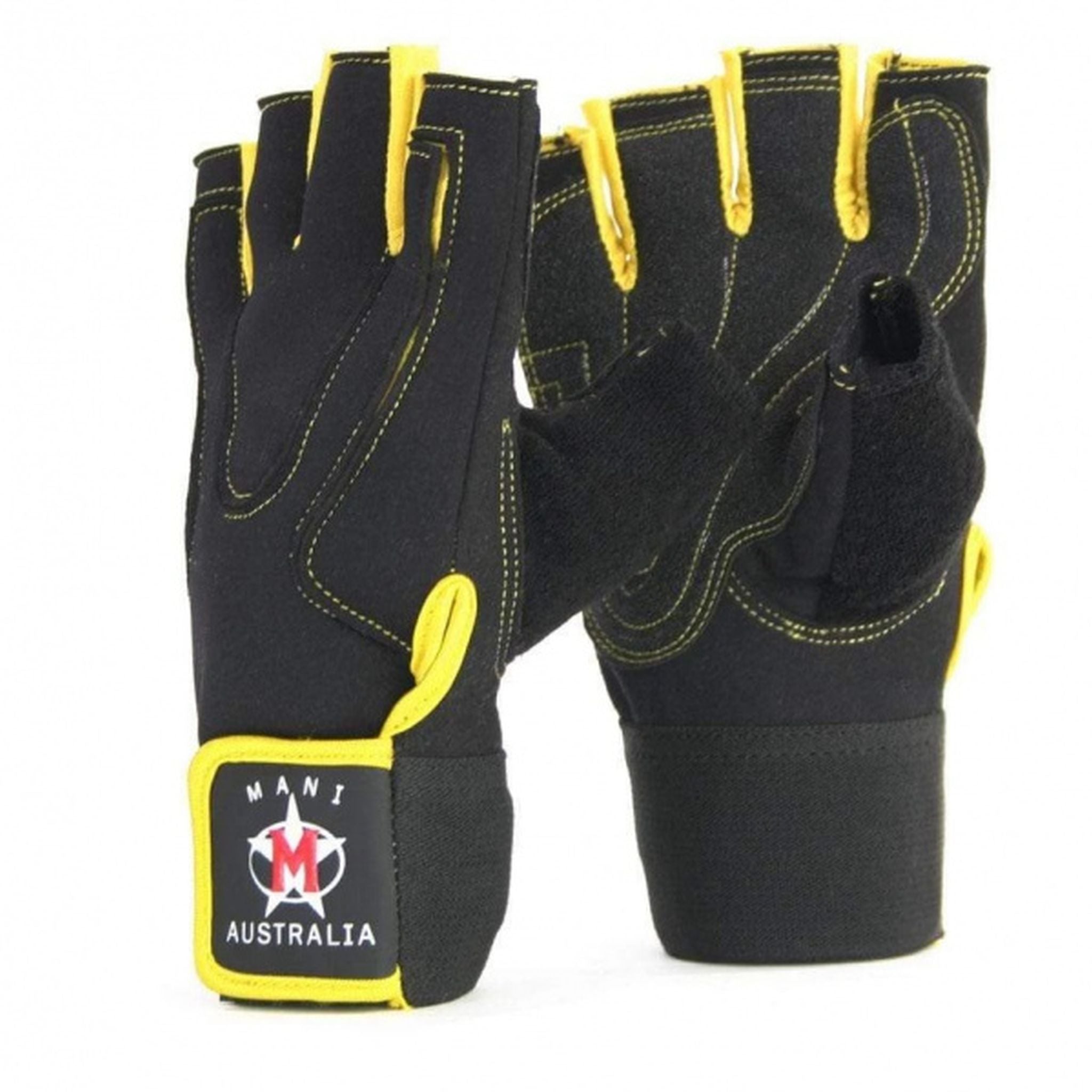 MANI Phoenix Weight Training Gloves for Men & Women - Breathable Gym Gloves with Wrist Support for Weightlifting, CrossFit, and Workout - Perfect for Gym, Home Fitness, and Outdoor Training