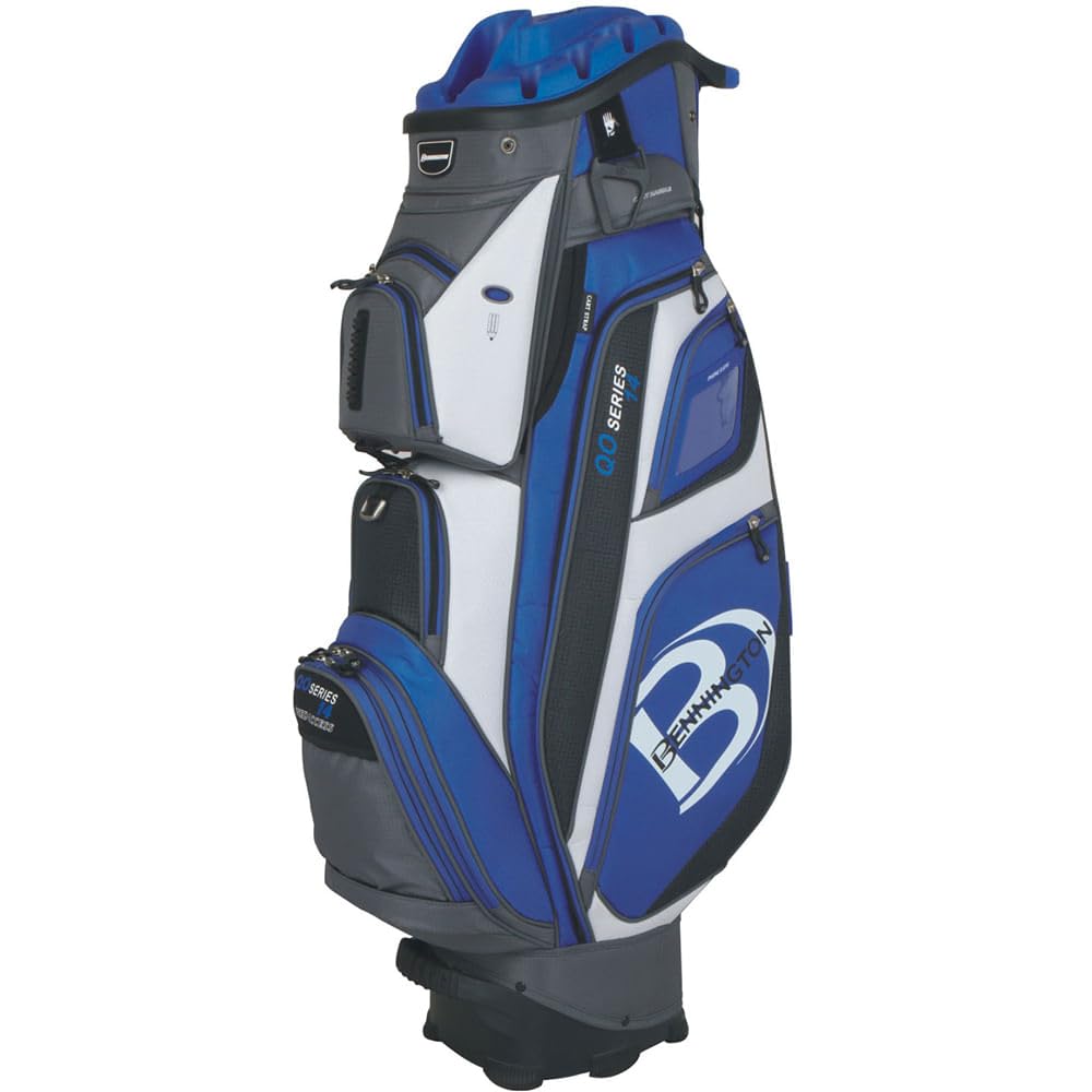Bennington Quiet Organizer 14 Cart Bag Royal - Premium Golf Cart Bag with 14-Way Divider, Lightweight & Durable for Men & Women - Perfect for Golf Courses, Tournaments & Driving Range Practice