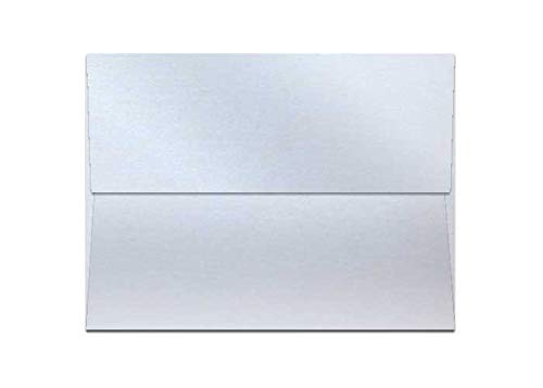 Curious Metallic A2 Envelopes - 50 Pack with Virtual Pearl Finish - Perfect for Wedding Invitations, Greeting Cards & Business Correspondence