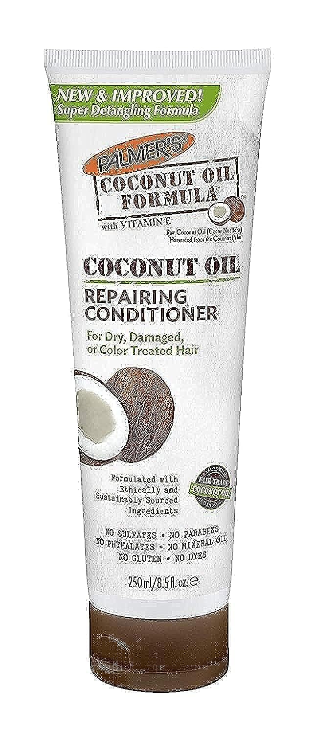 Palmers Coconut Oil & Vitamin E Deep Repairing Hair Conditioner for Dry, Damaged Hair - 8.5 Oz (2 Pack) | Hydrating Moisturizer for Curly, Natural, Color-Treated Hair | Salon Quality Hair Care Treatment
