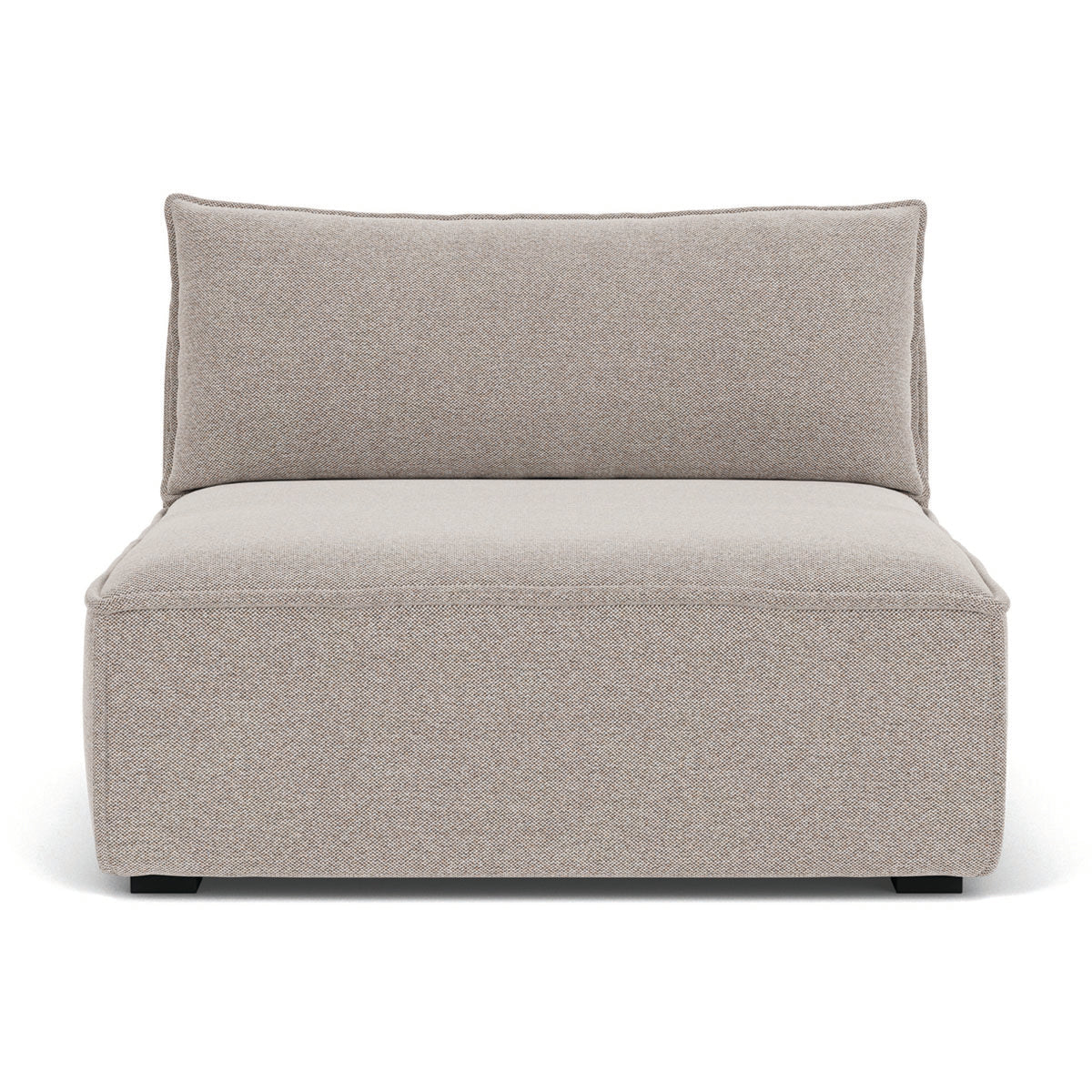 Daphne Fabric Modular 1-Seater Sofa (Armless) - Compact & Stylish for Small Spaces, Apartments, and Living Rooms