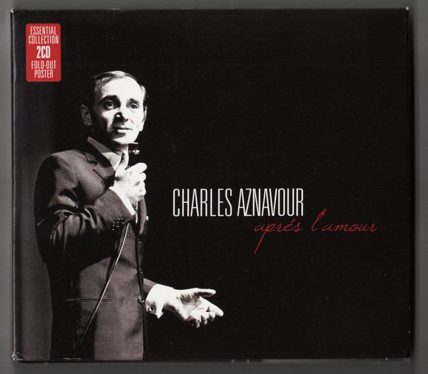 Charles Aznavour - Après l'Amour Vinyl Record with Fold-Out Poster | Classic French Music for Romantic Evenings & Collectors