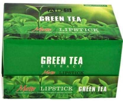 ADS Green Tea Matte Lipstick Set of 12 - Long Lasting, Non-Smudging, Organic Lip Color for Women & Girls | Multicolor Shades | Perfect for Daily Wear, Parties & Special Occasions