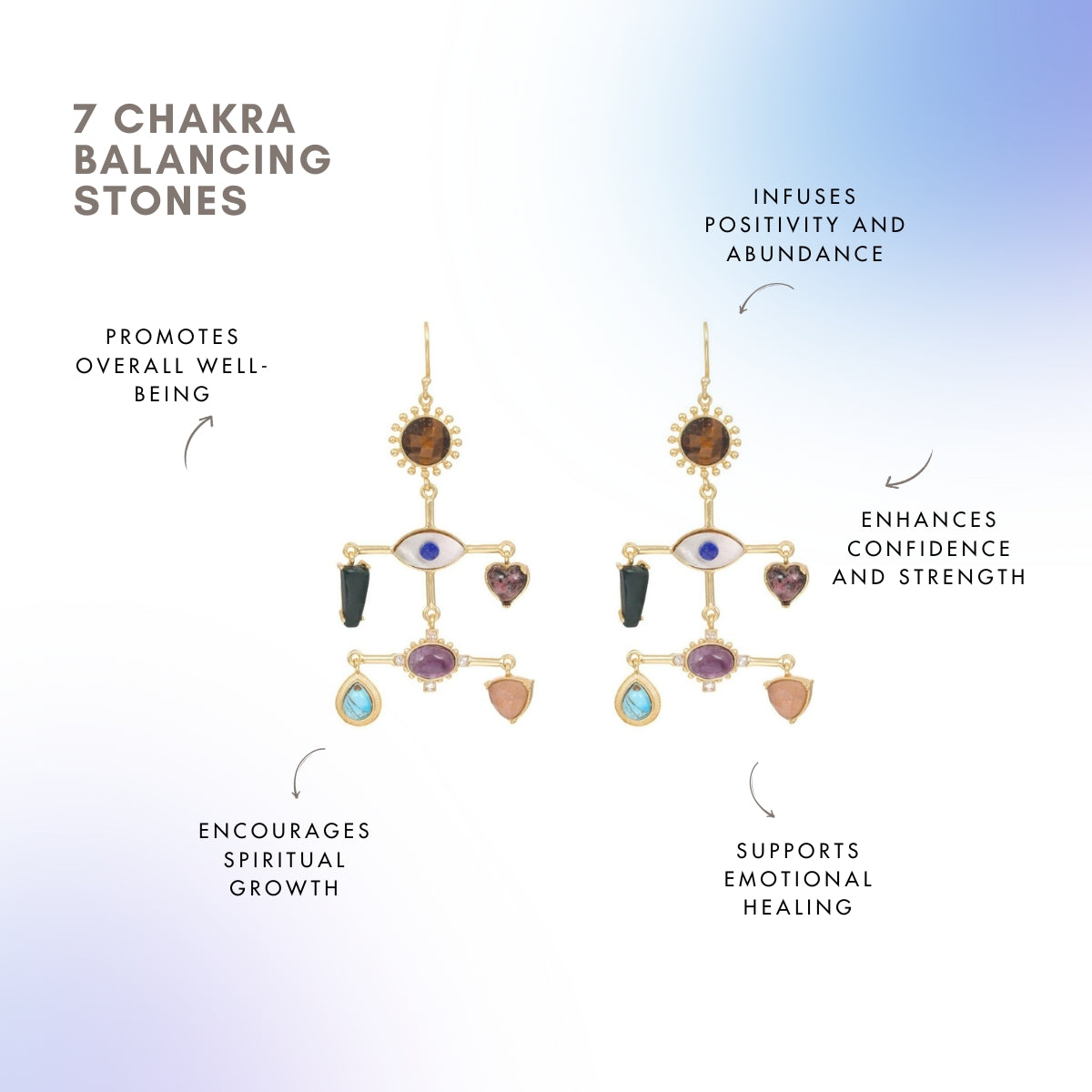 Art of Balance Statement Earrings – Elegant Handmade Jewelry for Women | Perfect for Weddings, Parties & Special Occasions