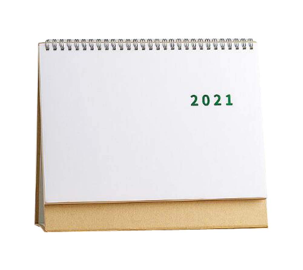 2021 Creative Cute Desk Calendar Planner with Notepad - Daily, Weekly & Monthly Schedule Organizer - Perfect for Office, Home, School & Gift Giving