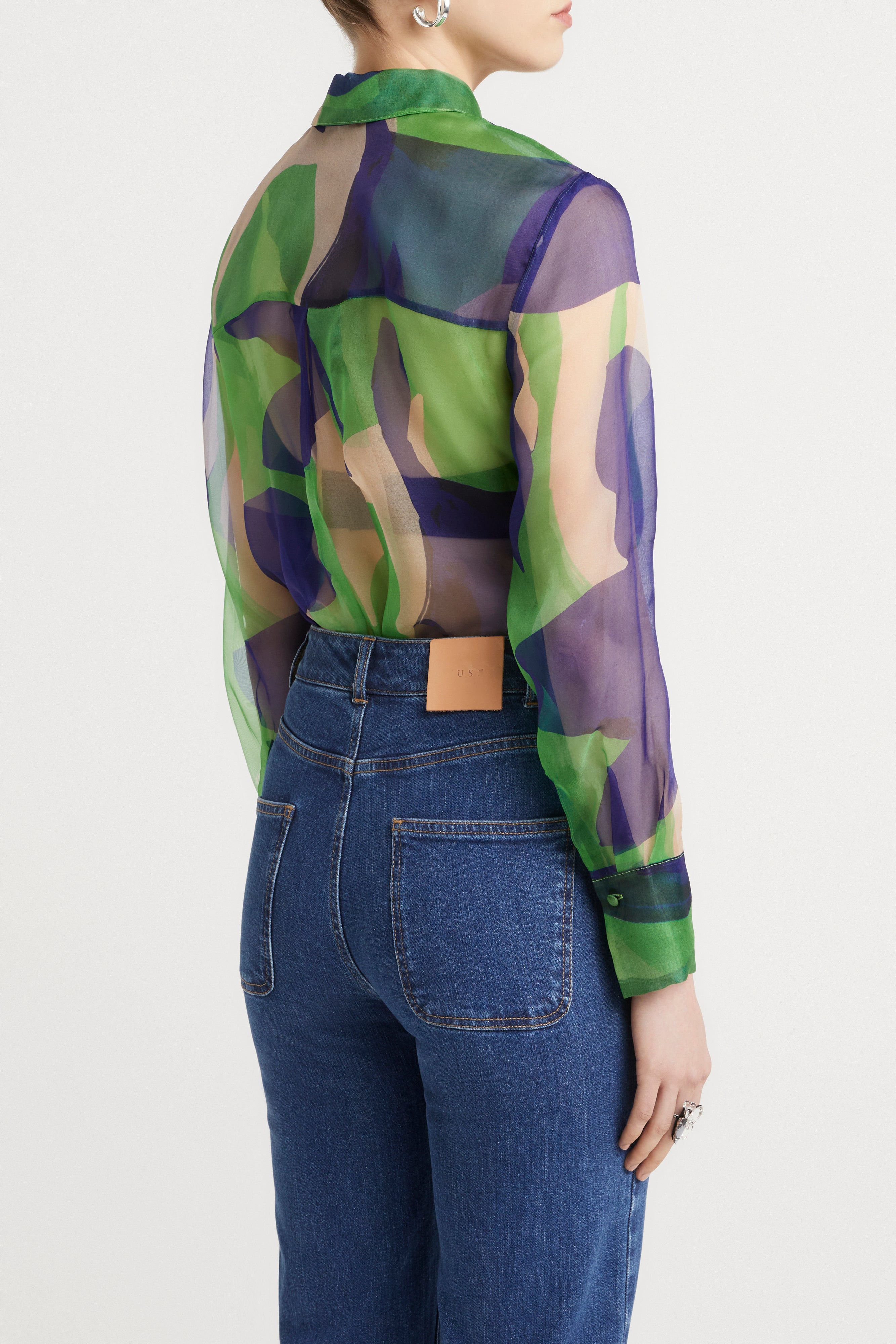 Husk Adela Top - Stylish Printed Women's Blouse for Casual Wear, Office & Date Night Outfits