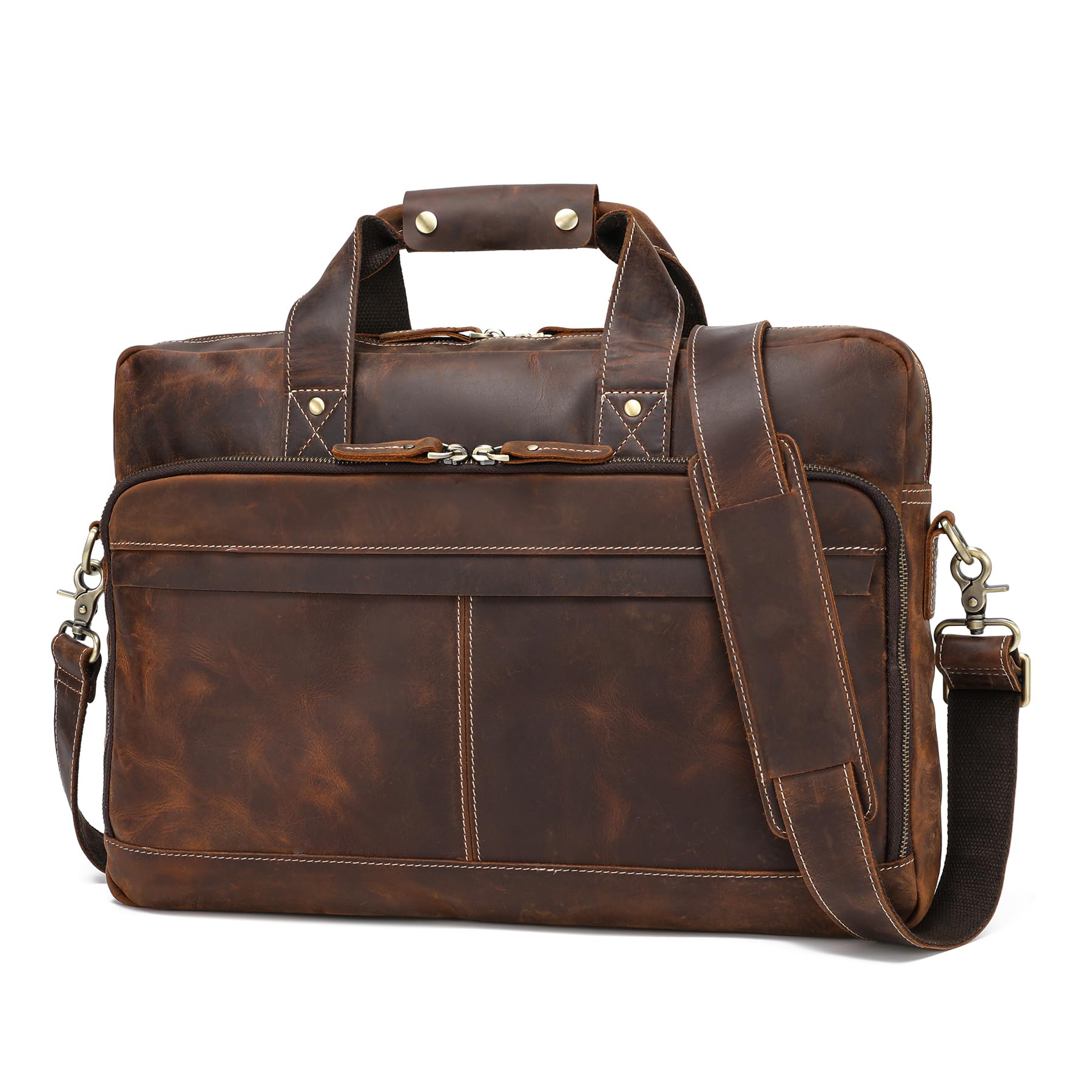 Premium Full Grain Leather 17.3