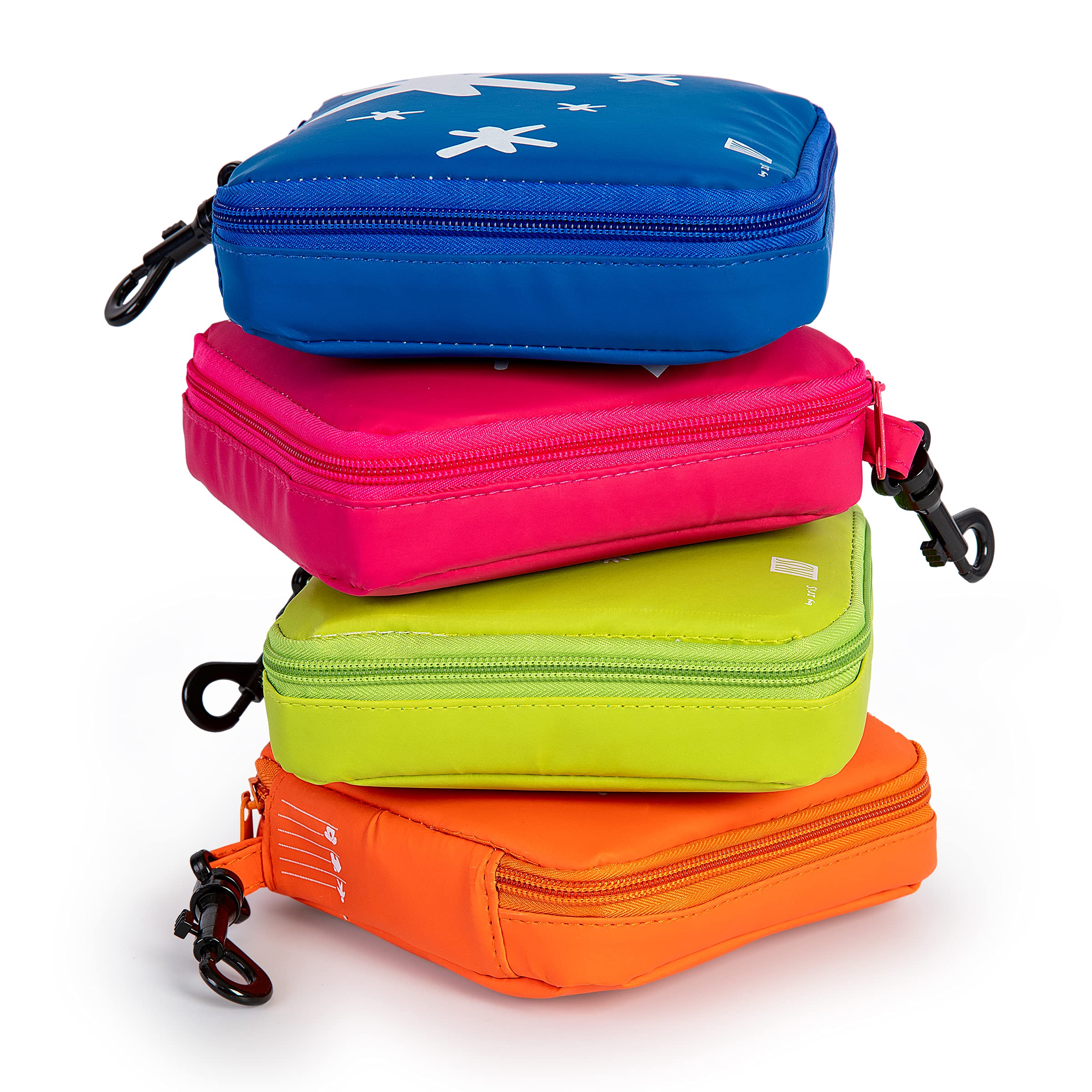 Insulated Kids Lunch Box for School - IRIS Barcelona Orange Thermal Sandwich Bag for Children | Perfect for School Lunches, Picnics & Travel