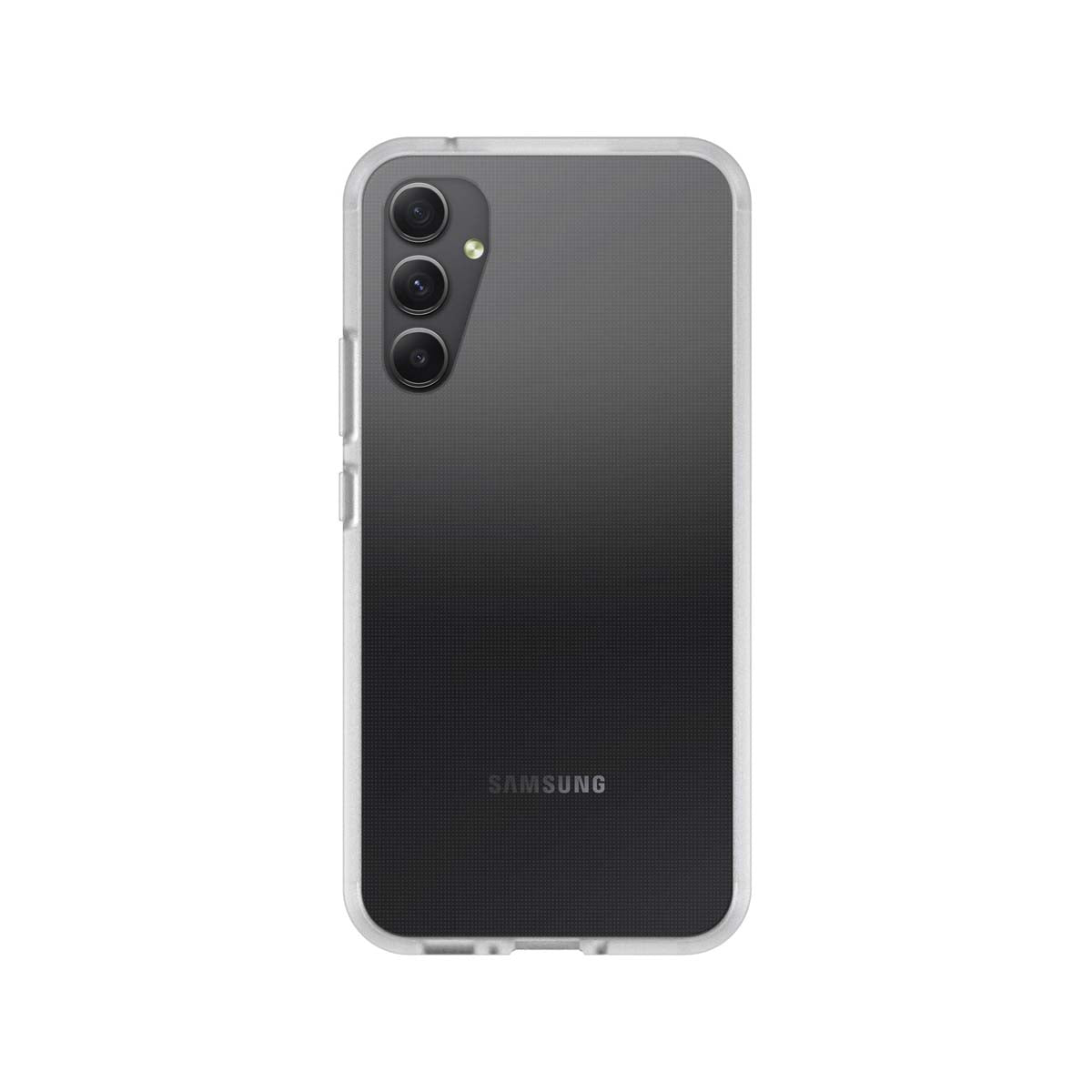 Otterbox React Series Clear Protective Phone Case for Samsung Galaxy A34 - Durable & Slim Design for Everyday Use | Perfect for Work, Travel & Outdoor Activities