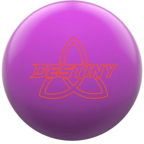 Ebonite Destiny Bowling Ball - Solid Magenta | High Performance Reactive Resin | Perfect for League Play & Tournaments